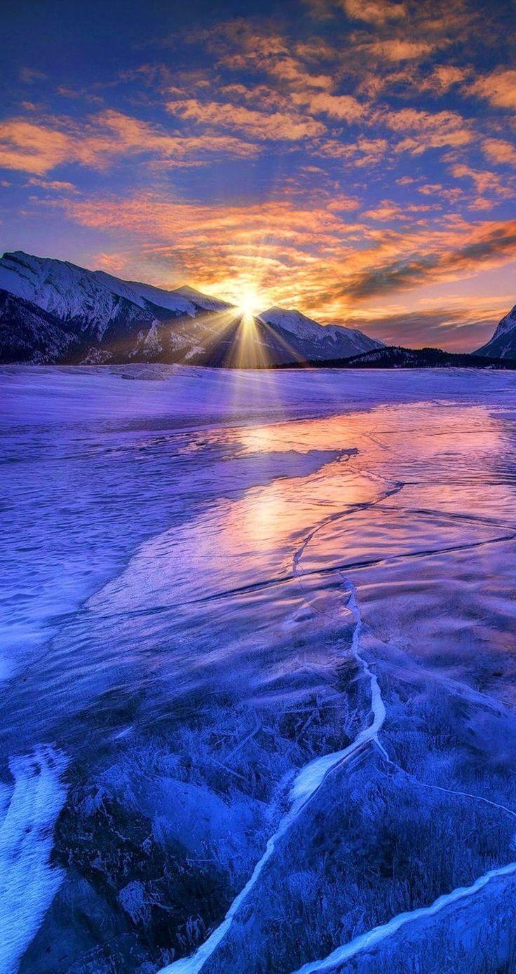 Sunrise. 9 Amazing and beautiful Snowy and Ice Lake Scenery Wallpaper. iPhone X Wallpaper 27092035234901013 X Wallpaper HD
