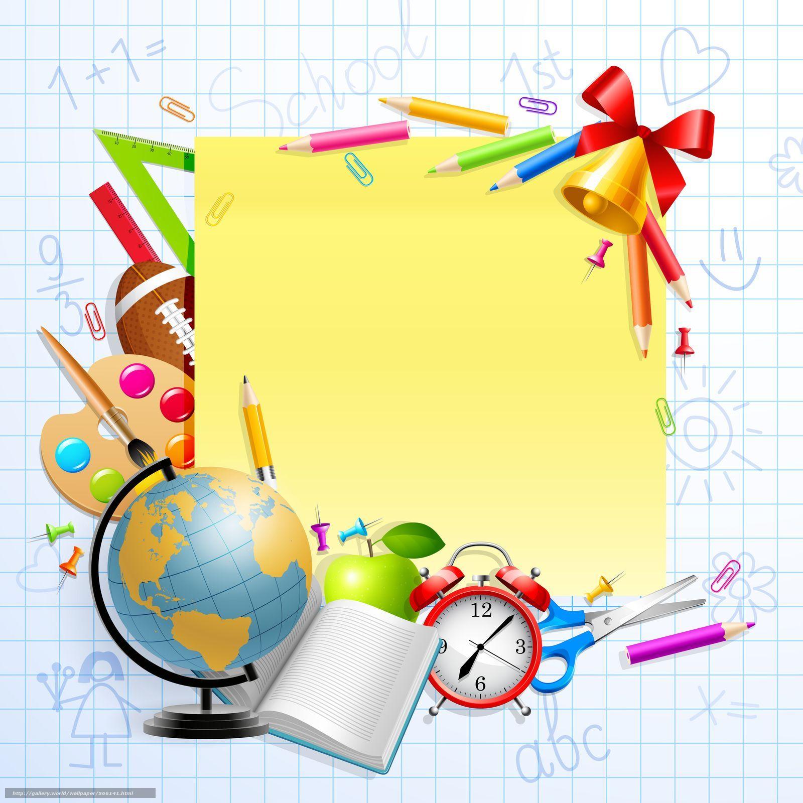 Download wallpaper Stationery, Schedule, Back to School, Training