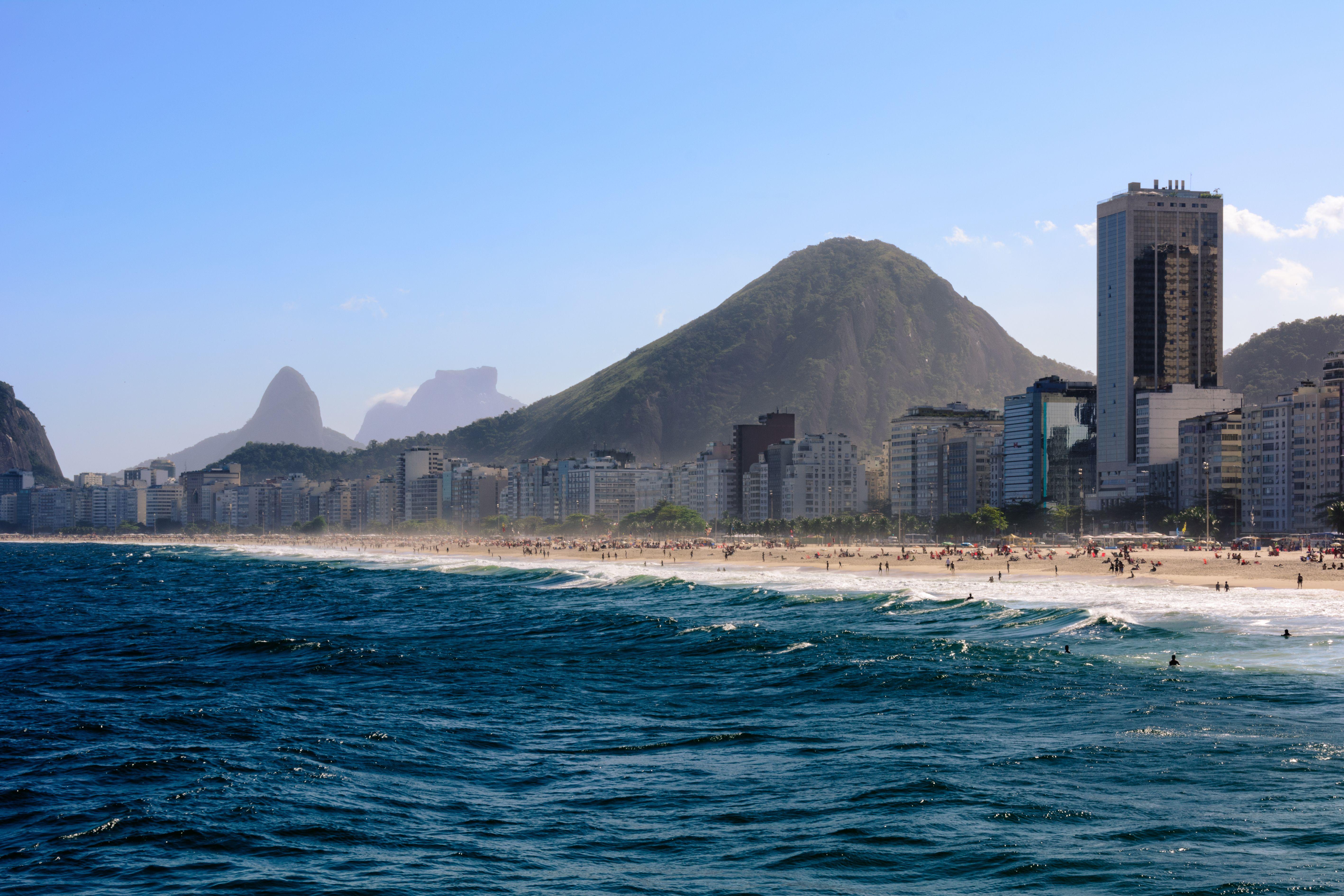 Copacabana from Fisherman's Path 5k Retina Ultra HD Wallpaper