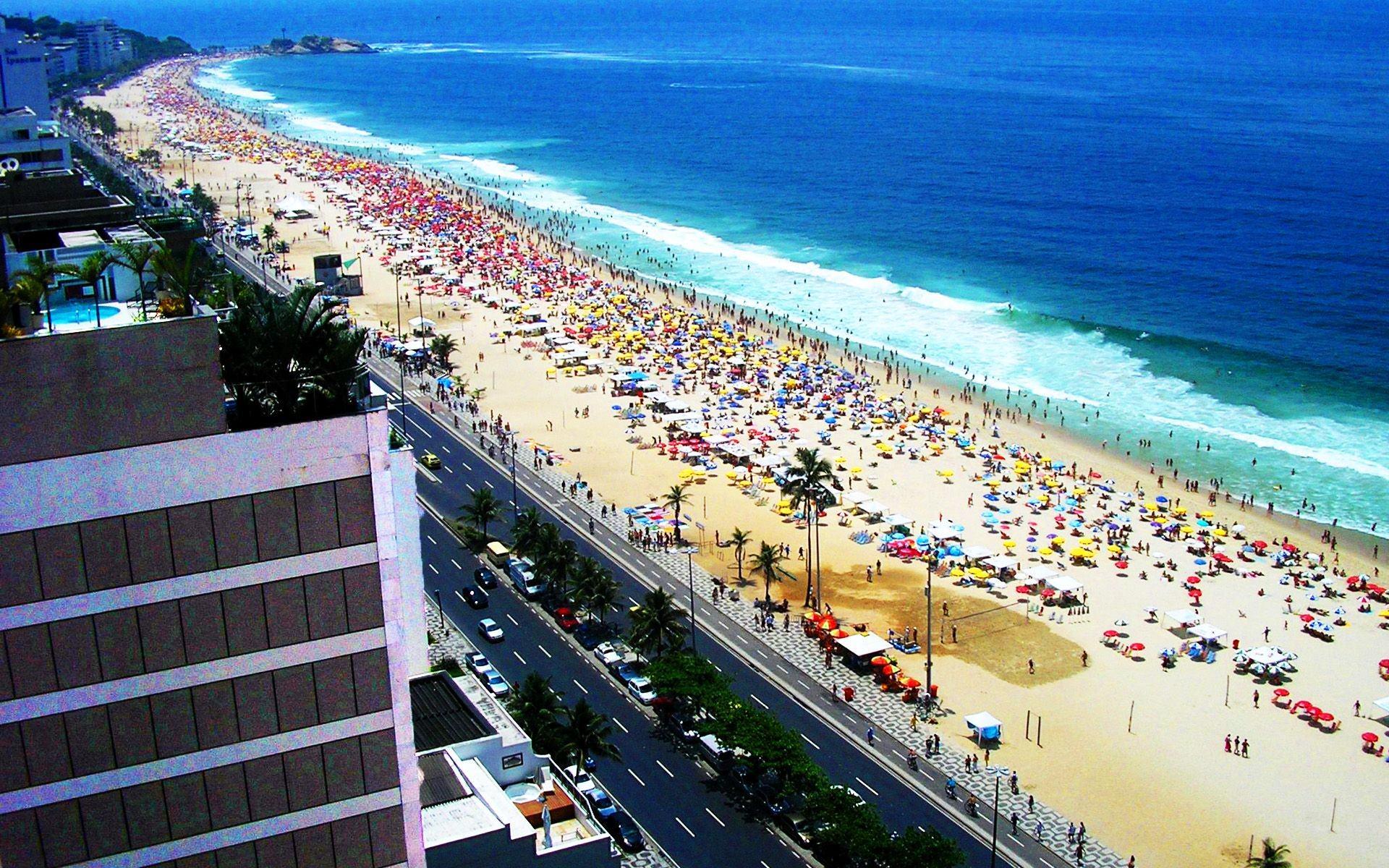 Rio Beach, Brazil HD wallpaper. HD Latest Wallpaper