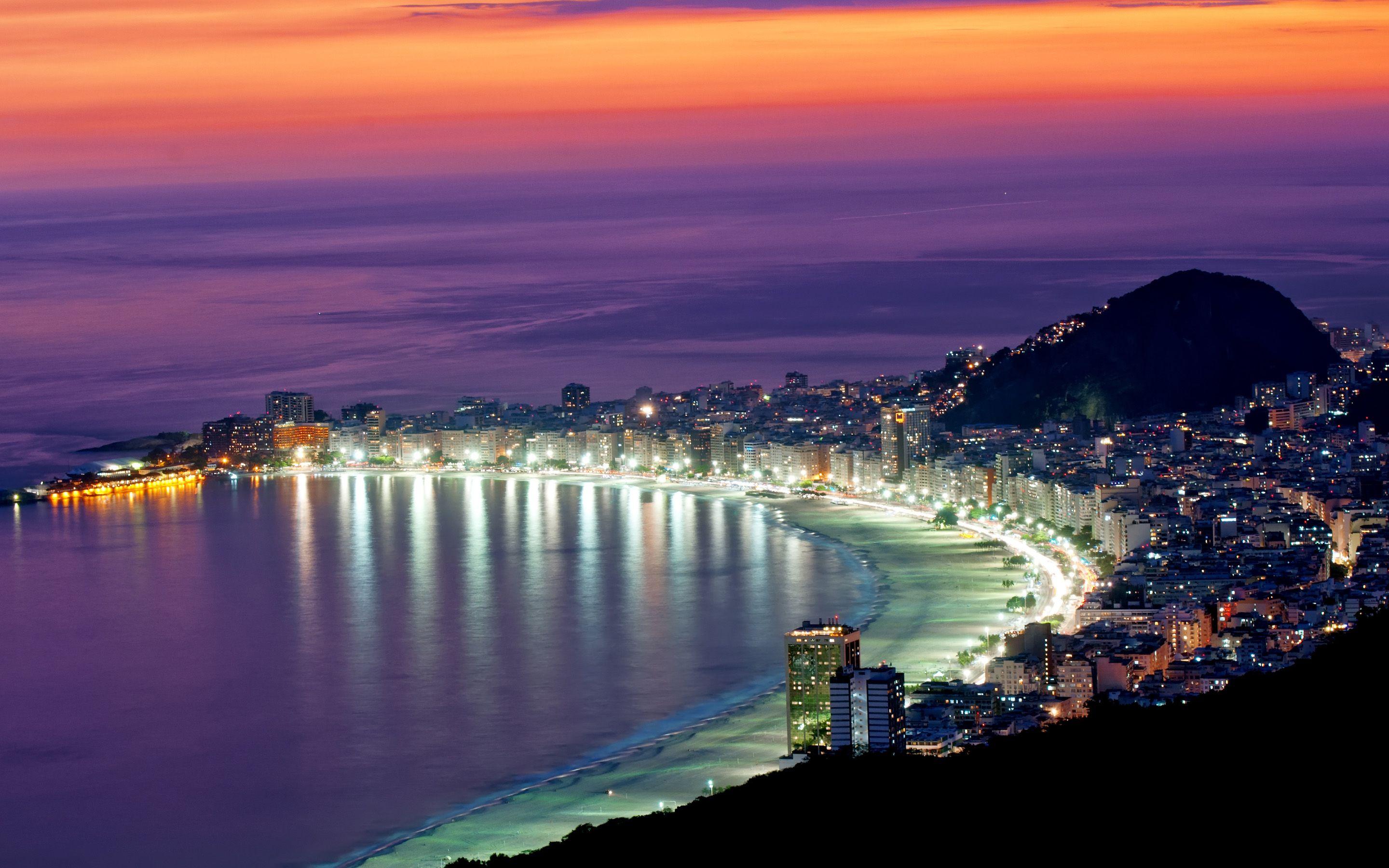 Copacabana Wallpaper Beach Brazil Rio Wallpaper