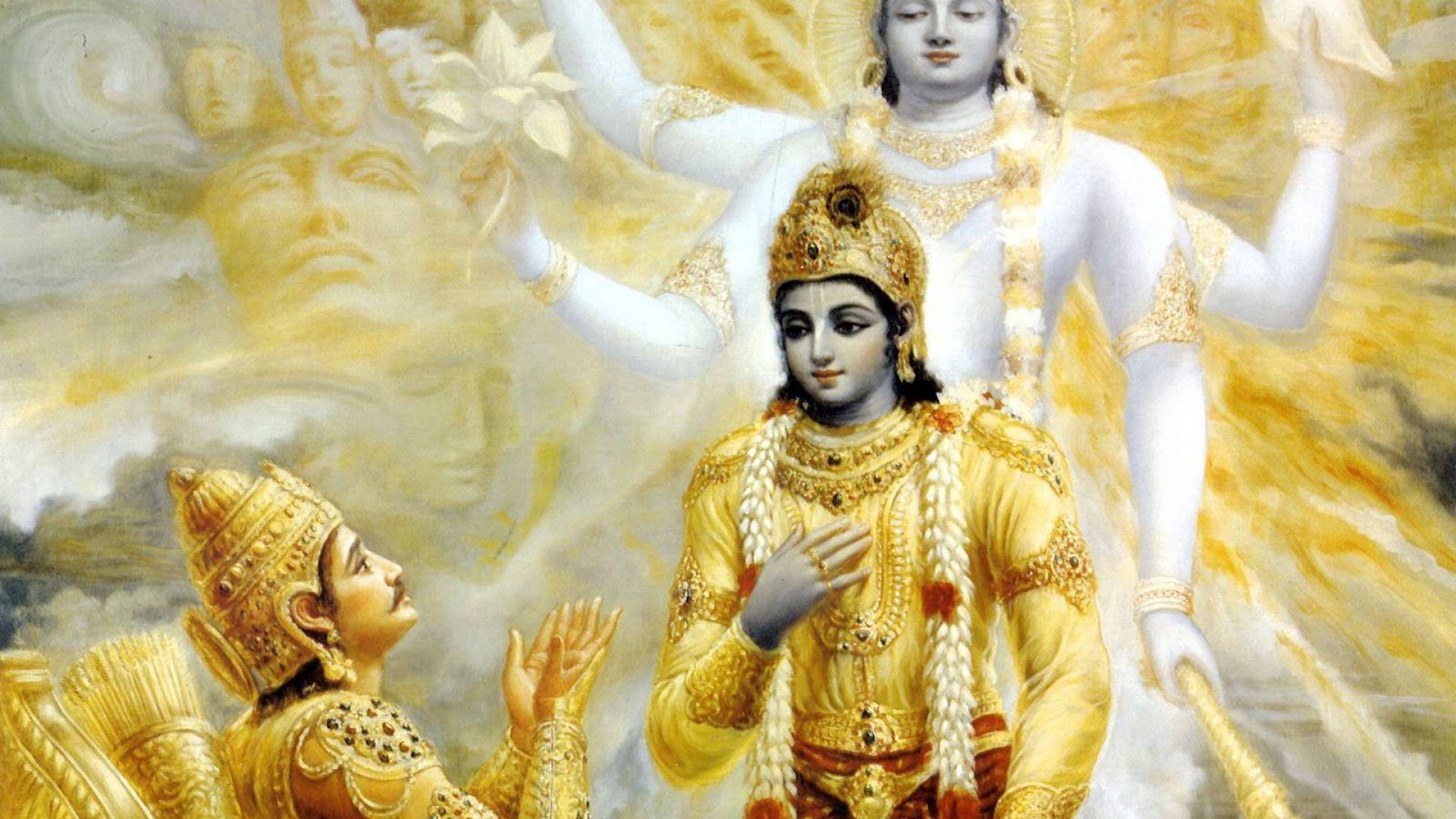 Krishna Arjuna Bhagwat Gita. Lord Krishna. Latest Desktop Wallpaper