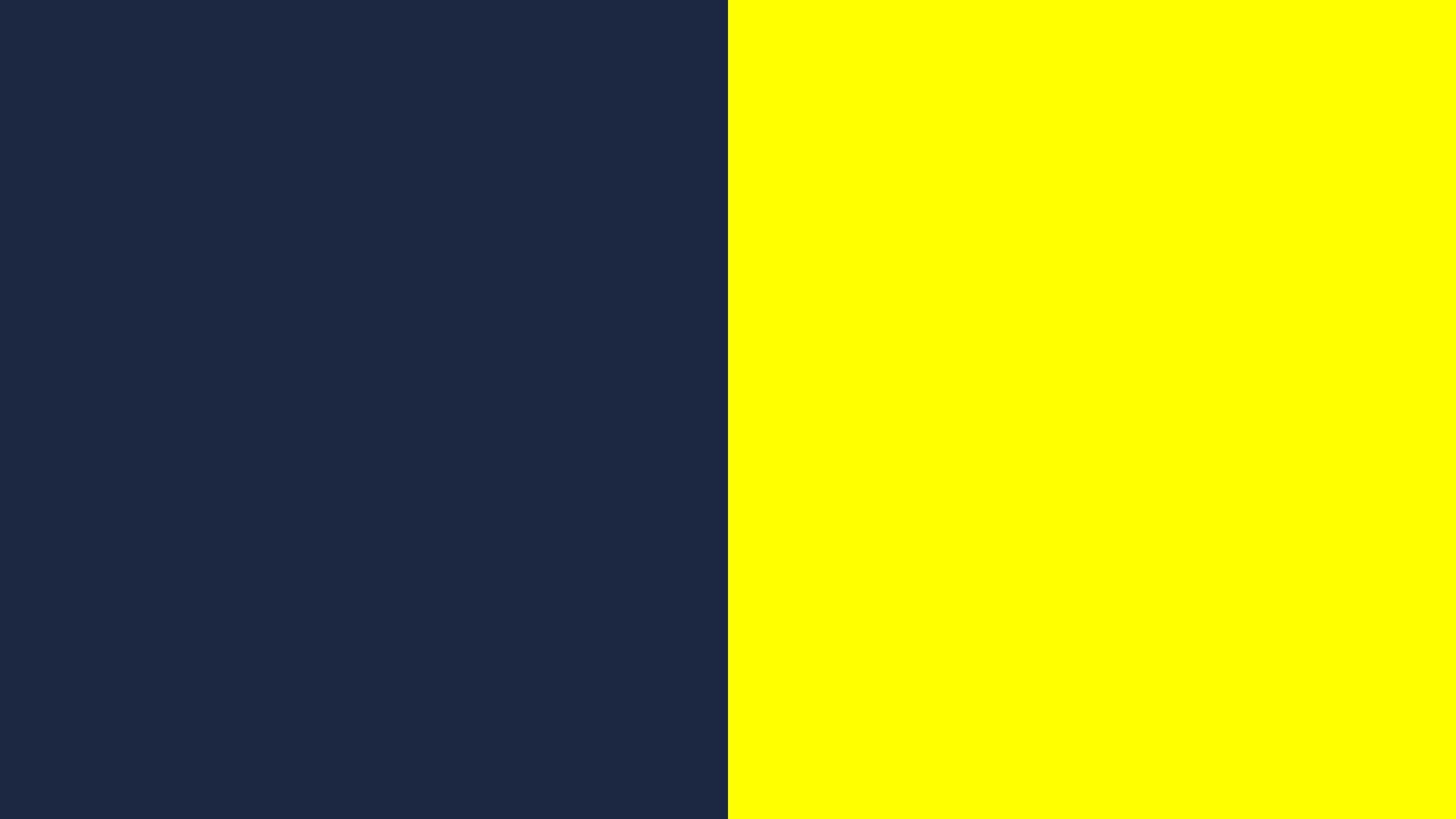 Yankees Blue and Yellow Two Color Background