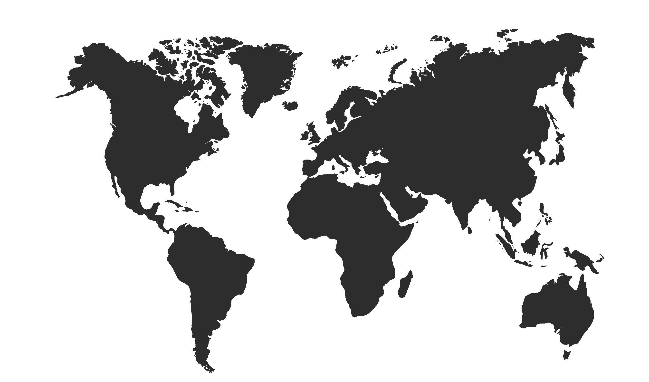 World Map Mural Black And White Fresh Black And White World Map Wall