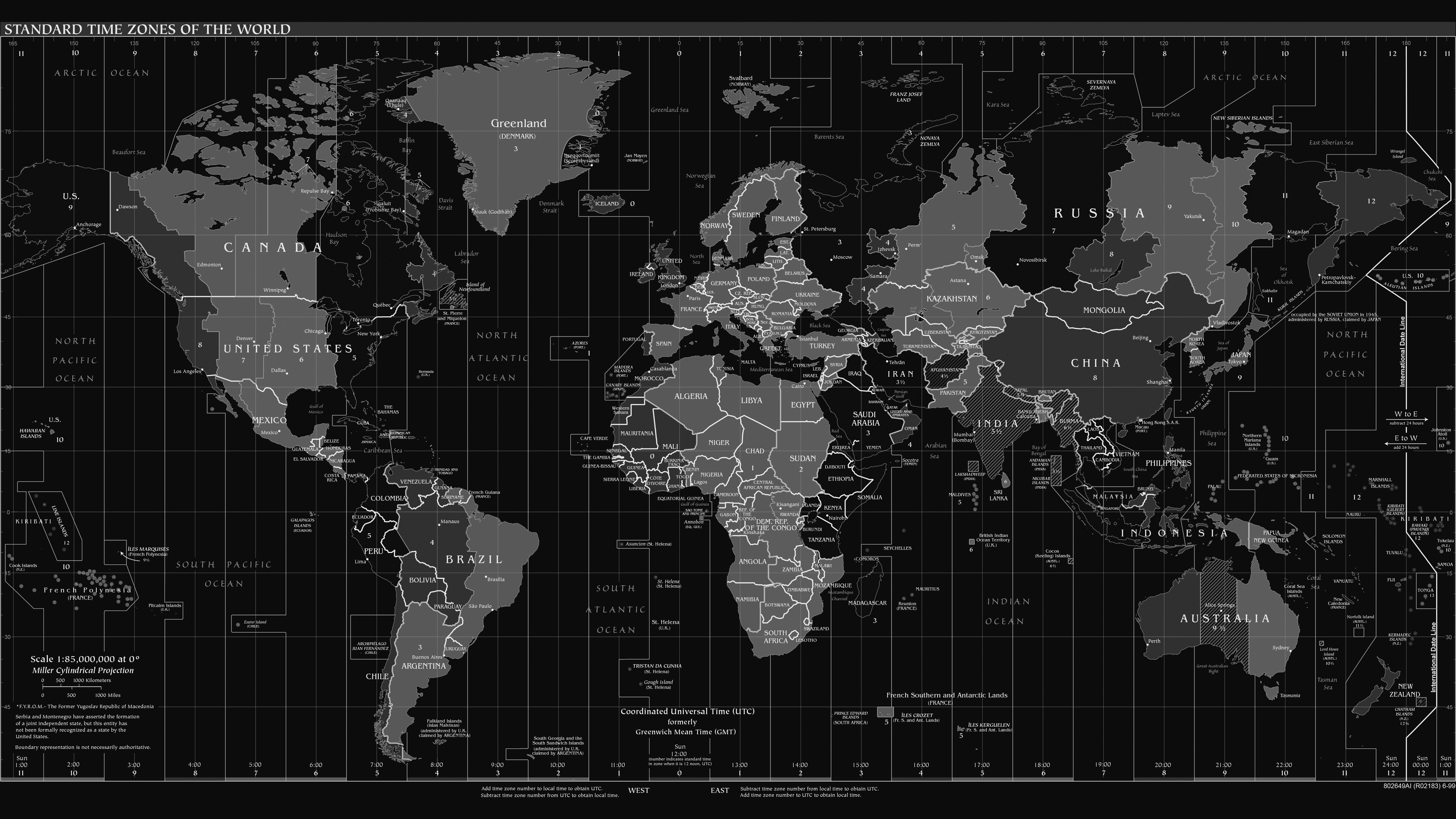 world map black travel