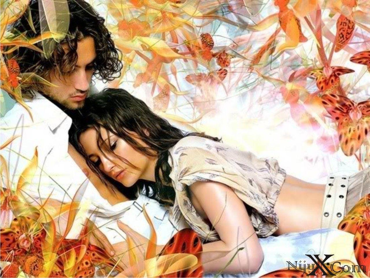 Cute Couple Hug Wallpaper. Picture of Lovers Hugging