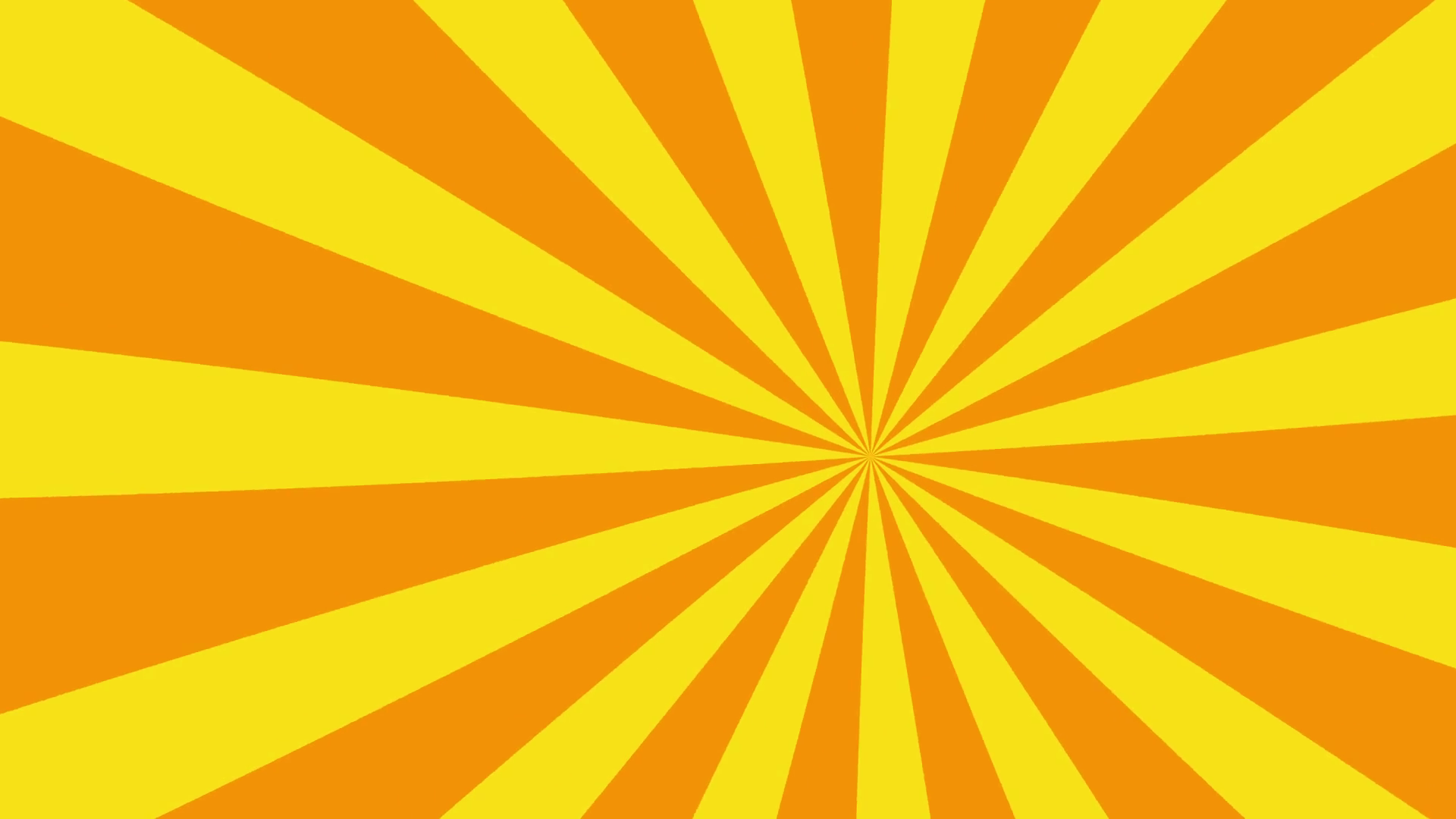 4k cartoon sun burst seamless loop motion background yellow orange