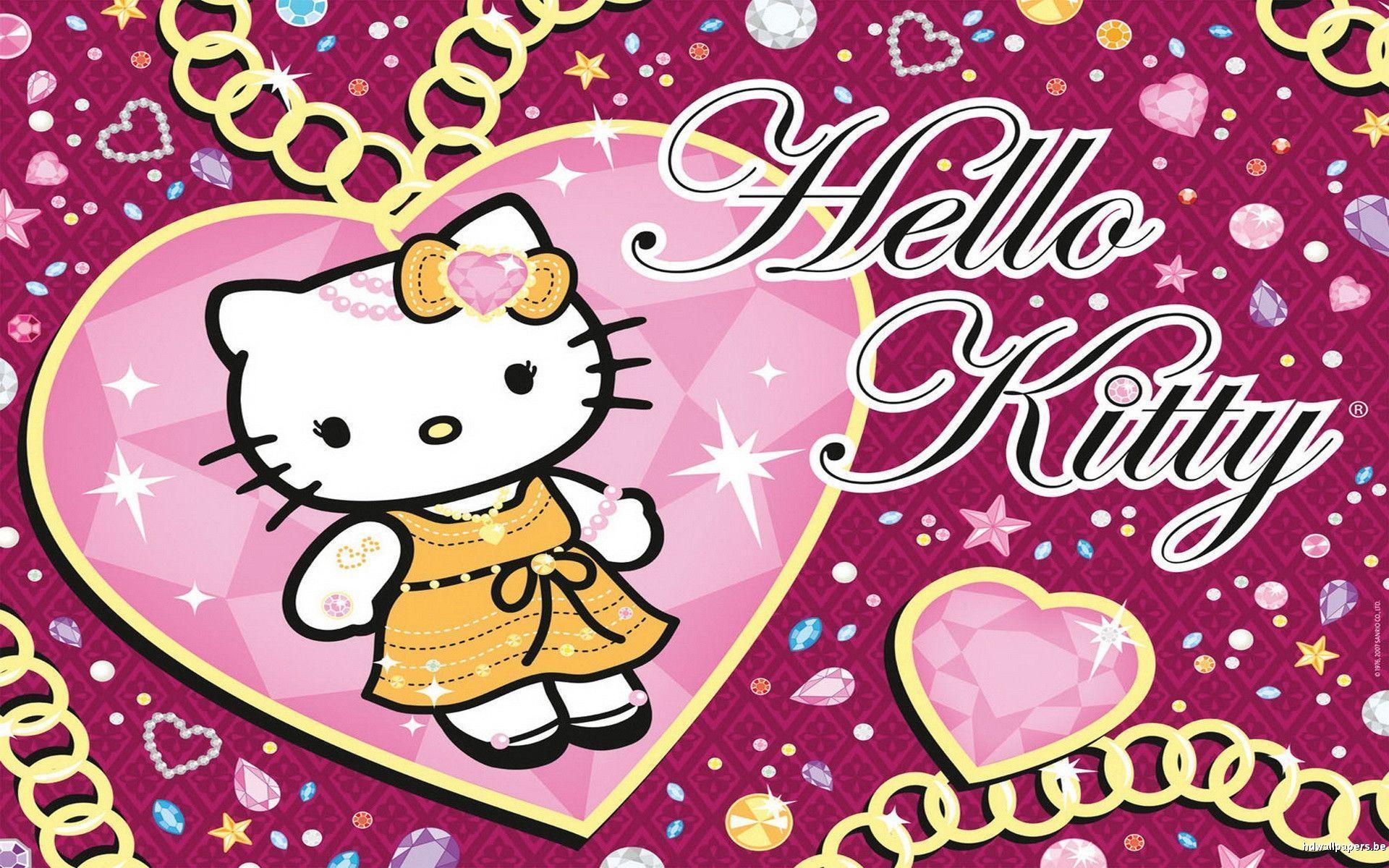 Wallpaper Hello Kitty Love. Adorable Wallpaper