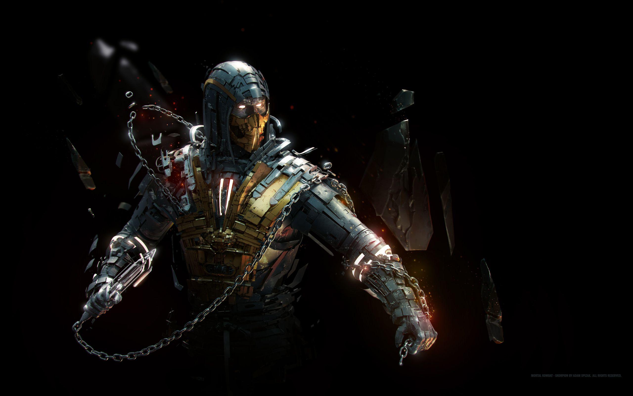 Scorpion Art Wide. HD Wallpaper Top