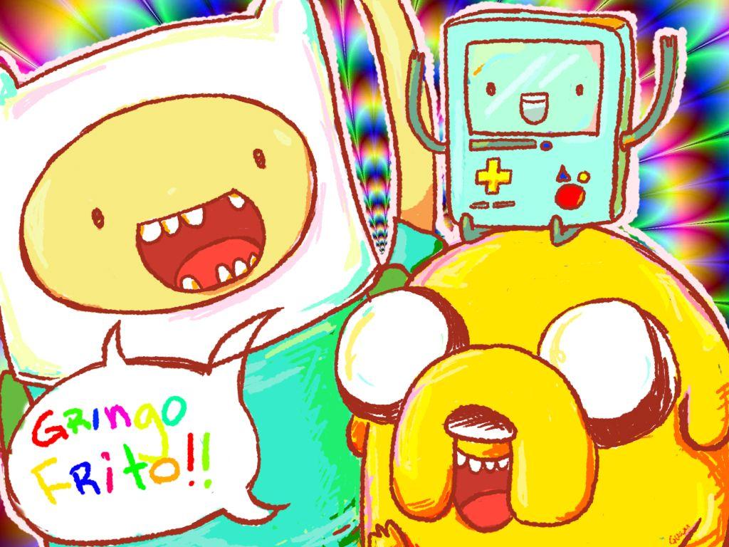 Psychedelic adventure time