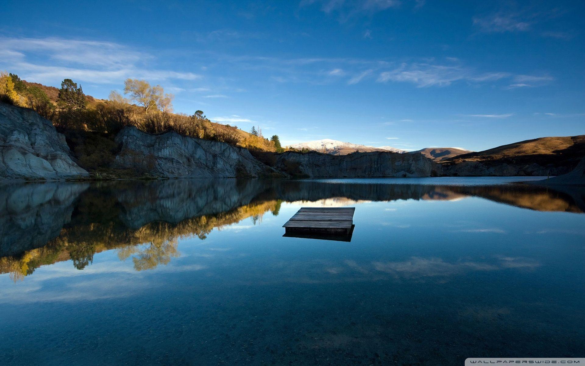 Peaceful Lake ❤ 4K HD Desktop Wallpaper for 4K Ultra HD TV • Wide