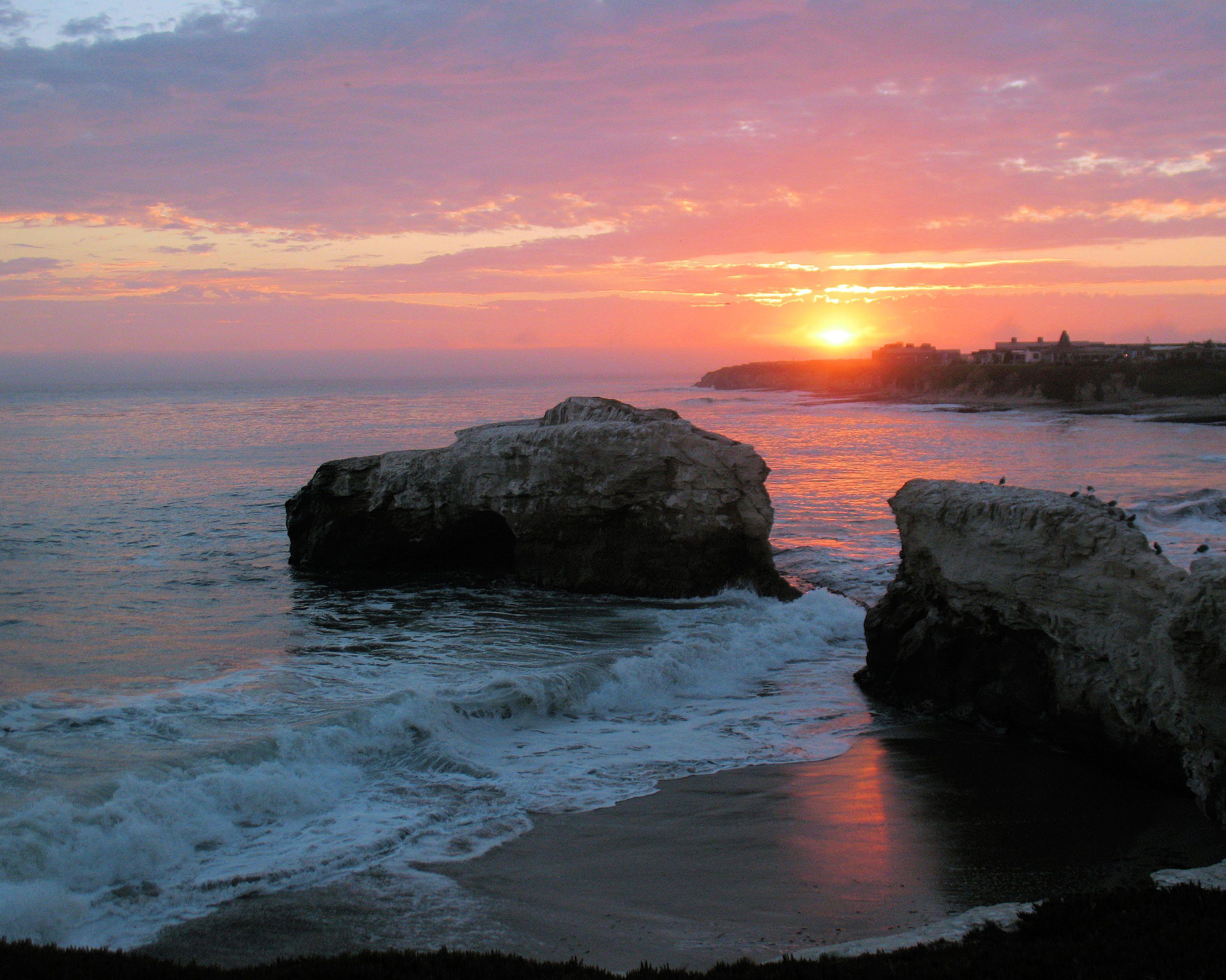 southern california offers beautiful beach sunsets