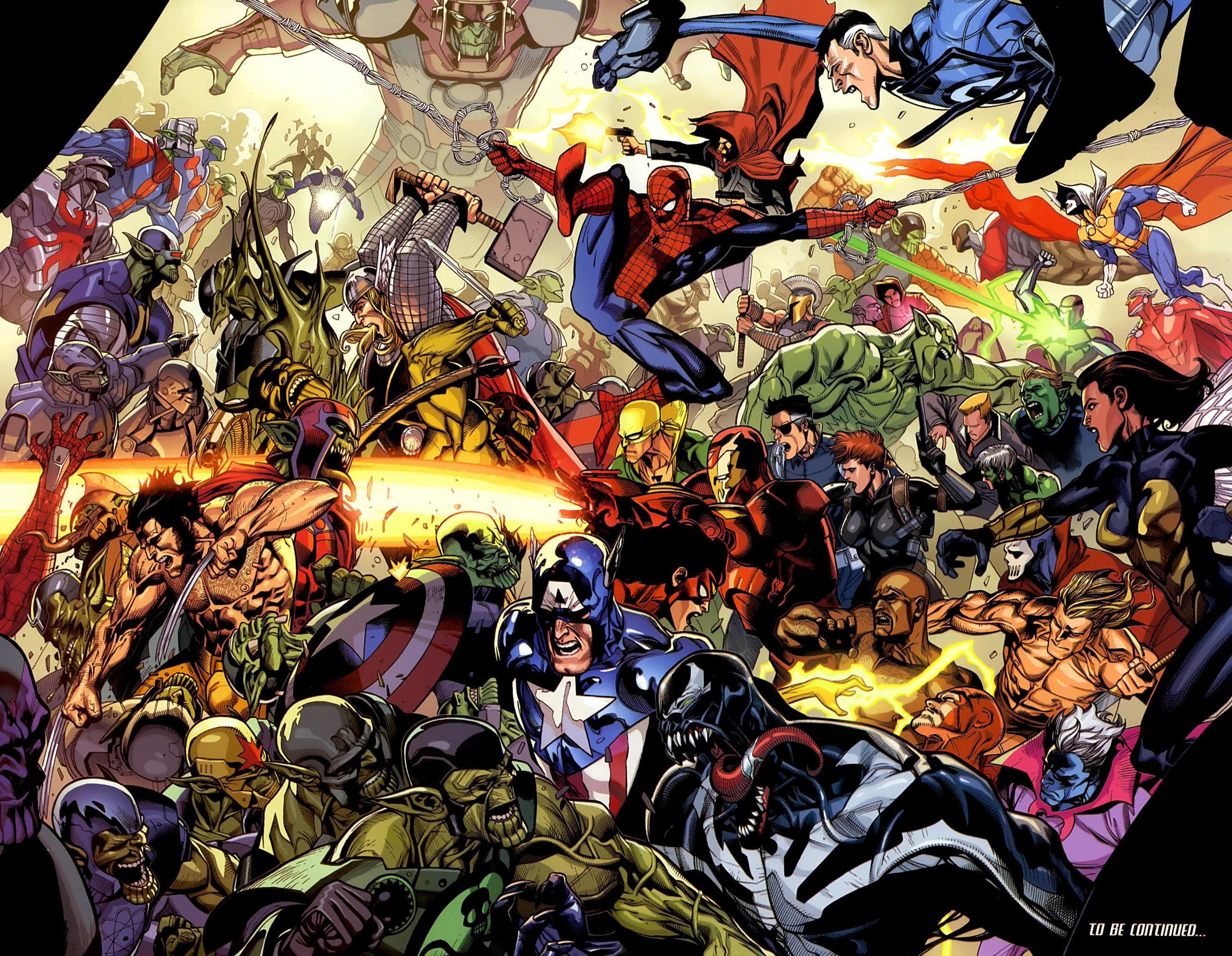 Marvel and DC Wallpaper