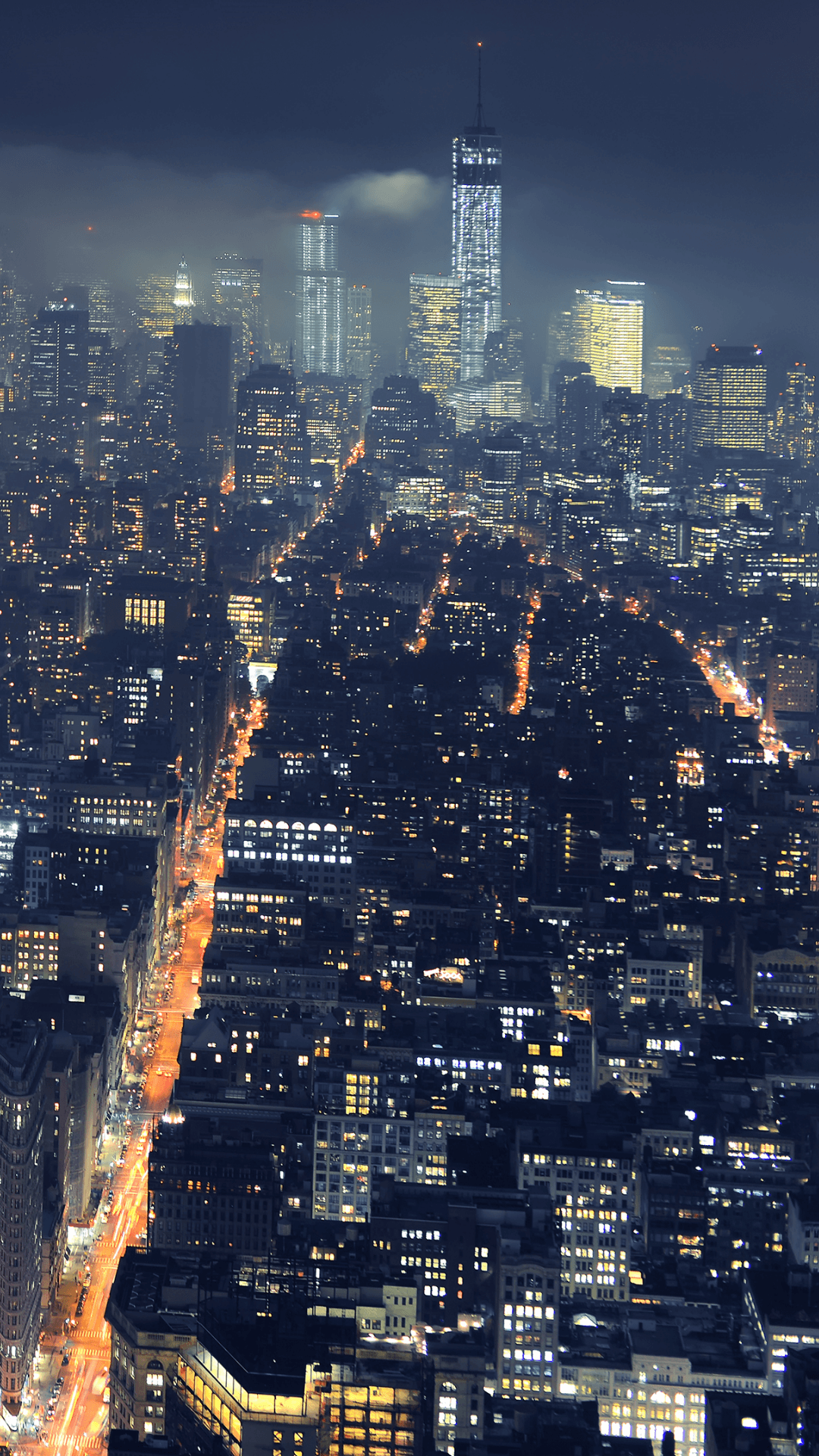 City at night wallpaper. HD phone wallpaper, City wallpaper