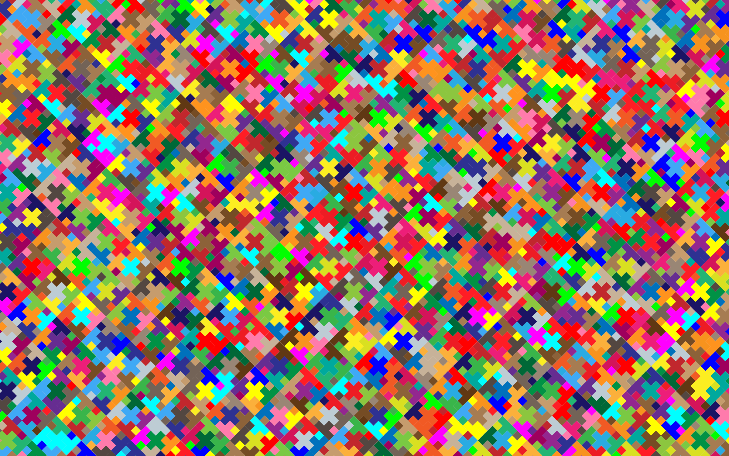 Colorful Plus Pattern Wallpaper 2 Icon PNG PNG and Icon