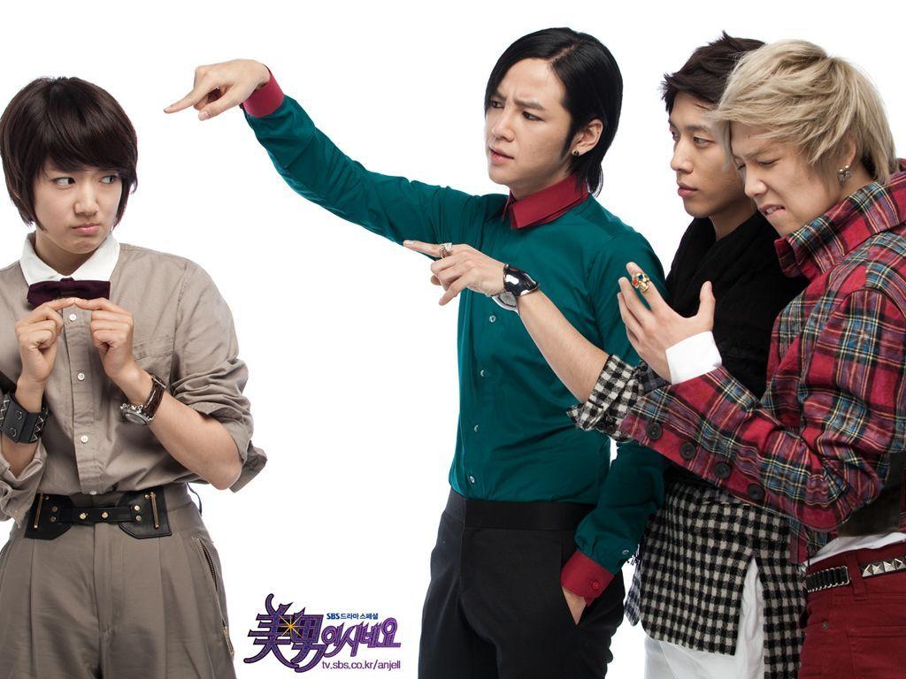 Go Mi Nan (Park Shin Hye), Hwang Tae Kyung (Jang Geun Suk), Kang