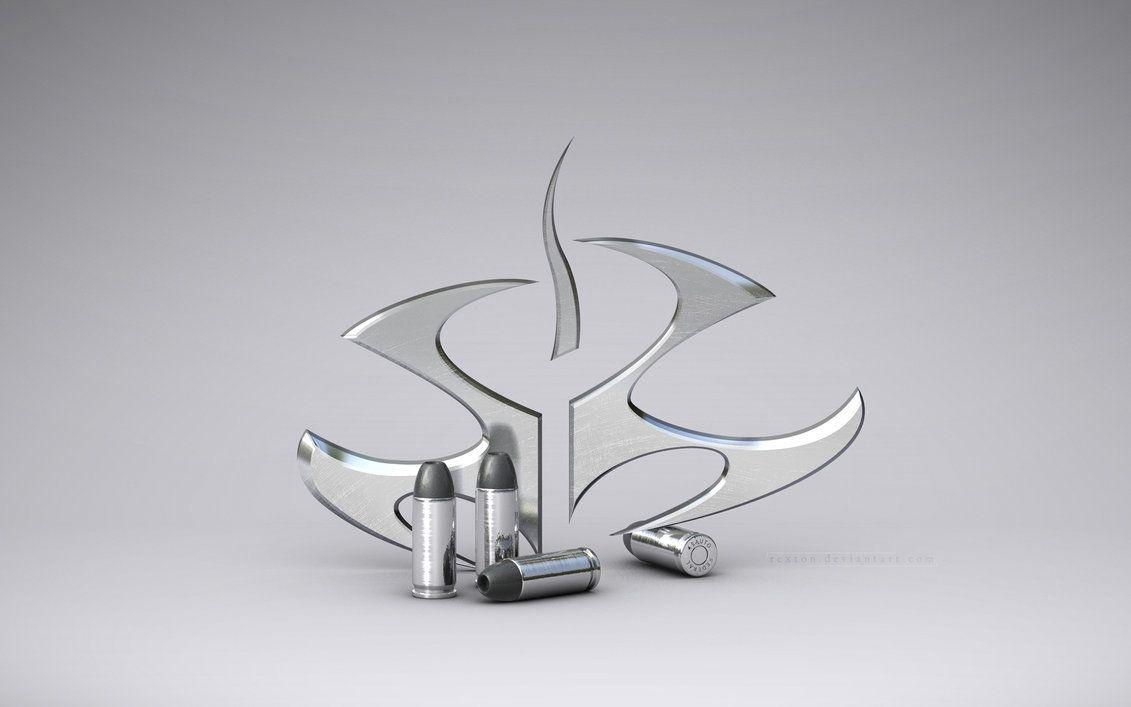 HITMAN LOGO Silver