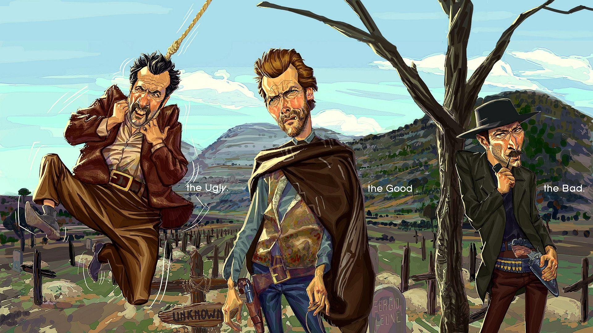 HD Wallpaper of Movie The Good, The Bad And The Ugly