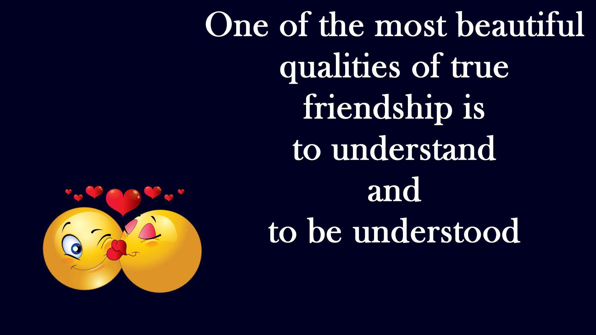 Happy Friendship Day Quotes Wallpaper
