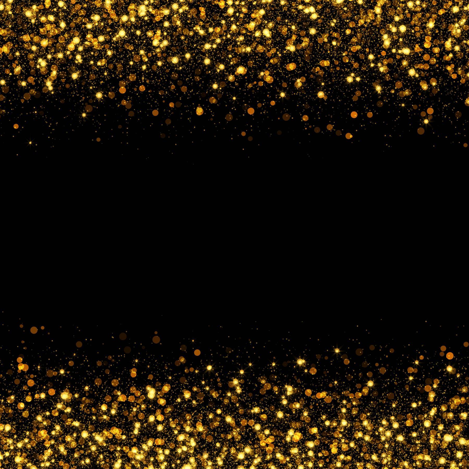 Wanderer Black And Gold Background Birthday