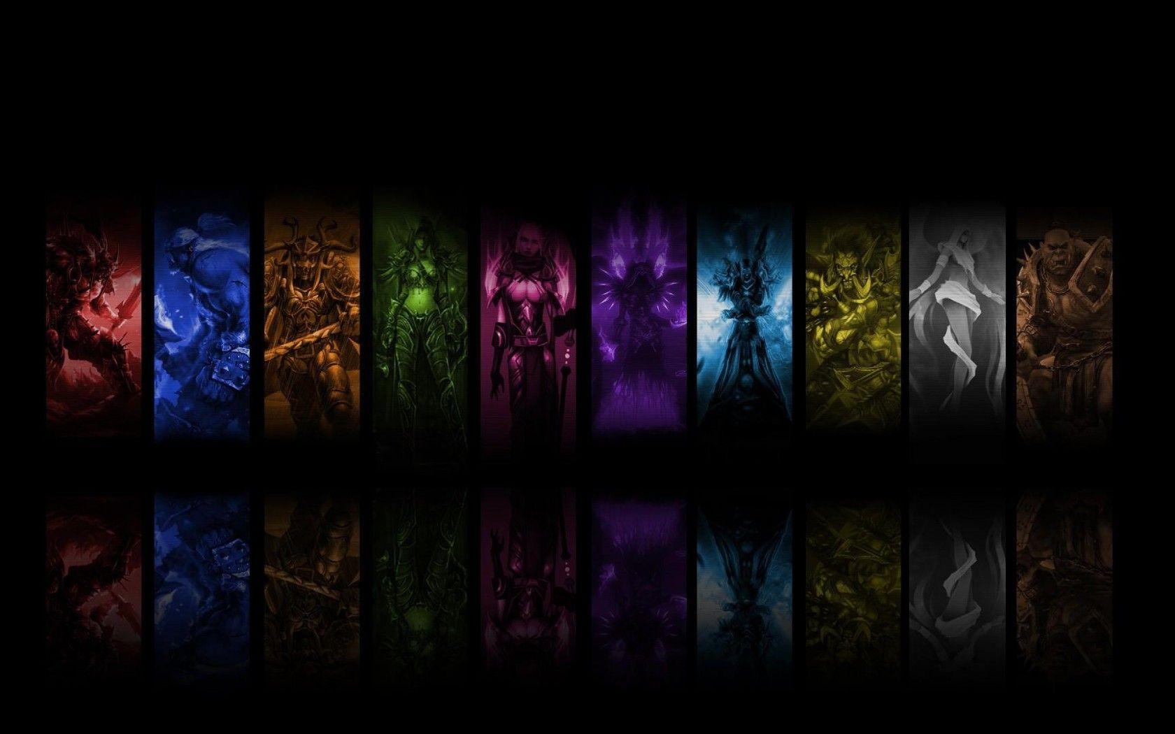 wallpaper world of warcraft, priest mage, shots, photo, characters
