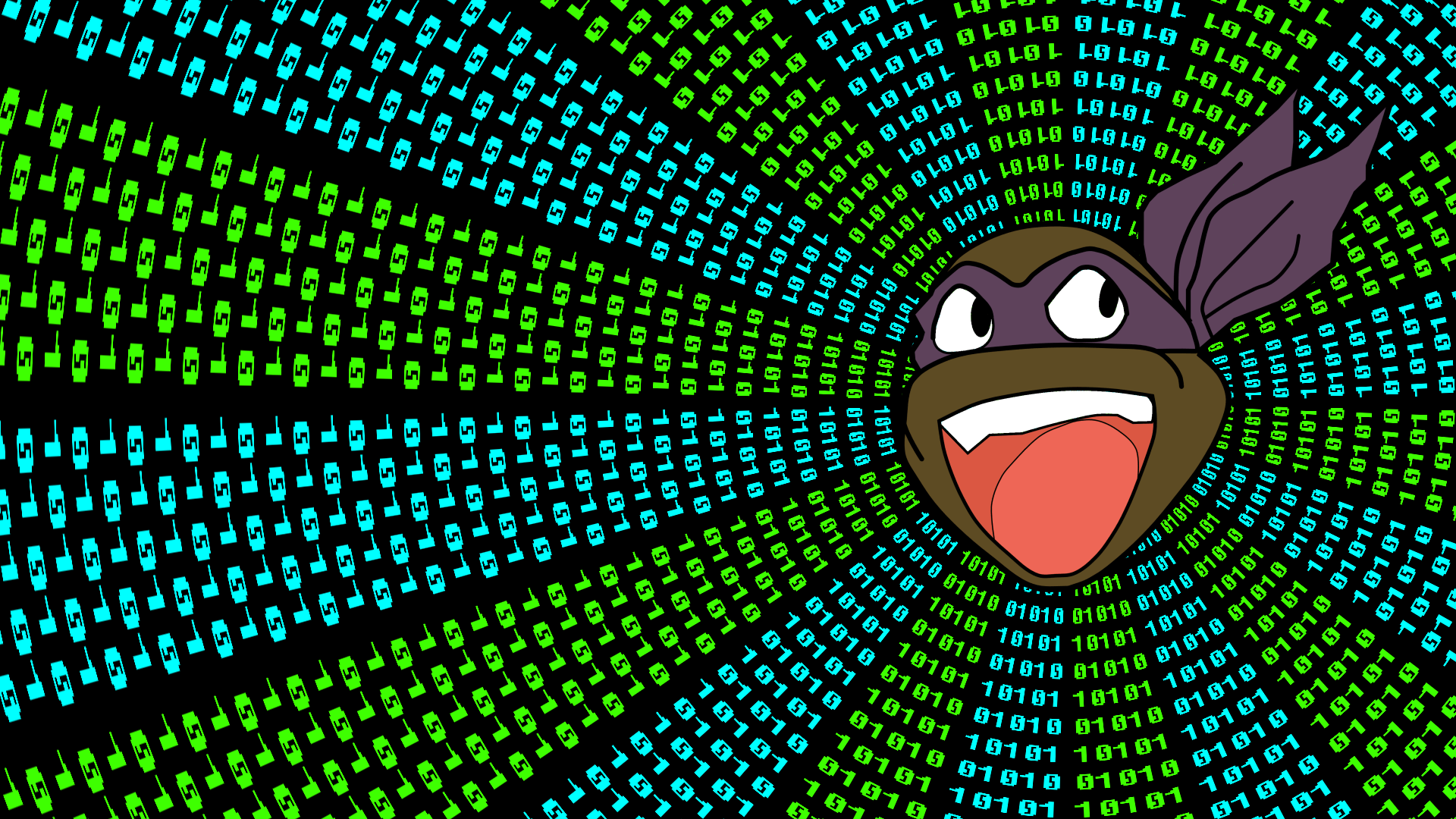 TMNT Wallpaper 71 Go Go Away
