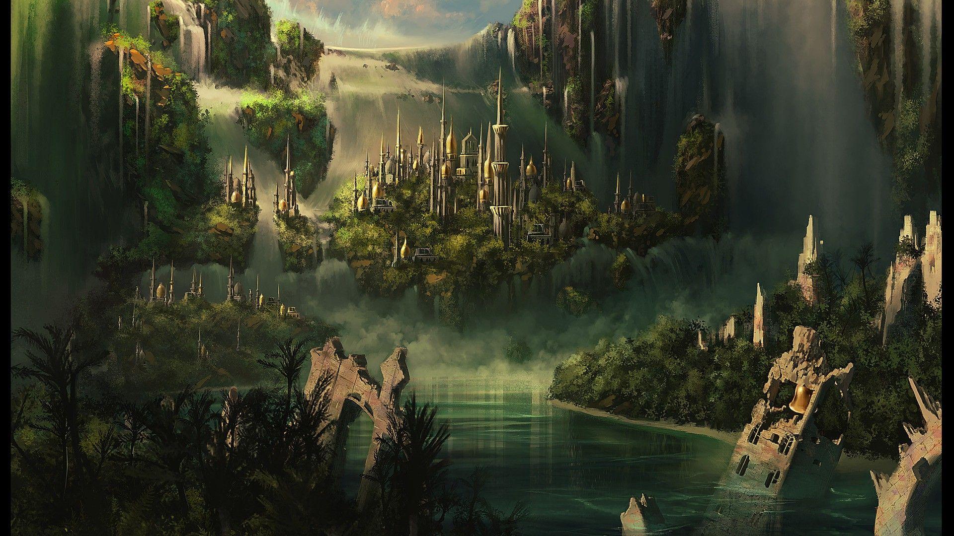 Fantasy City Wallpaper 1920x1080