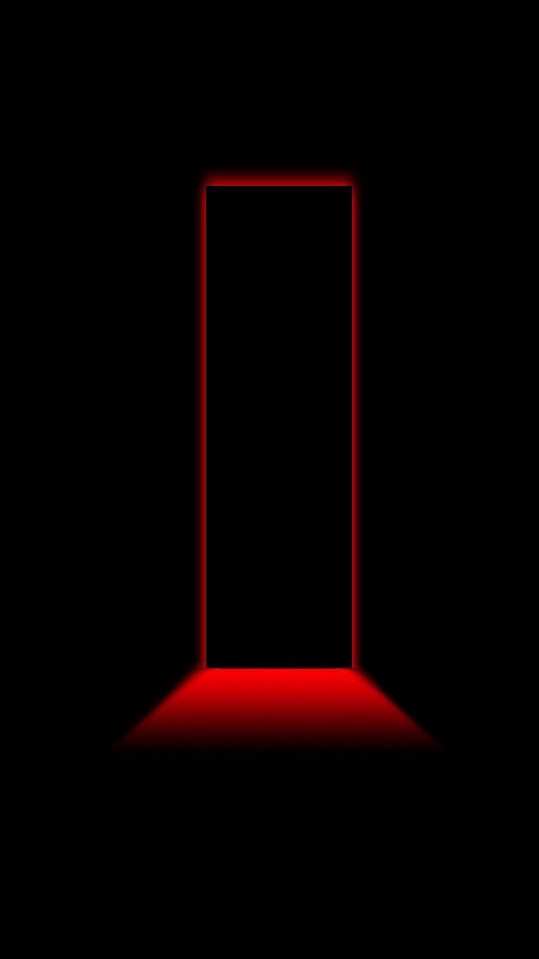 3D Black and Red iPhone Wallpapers