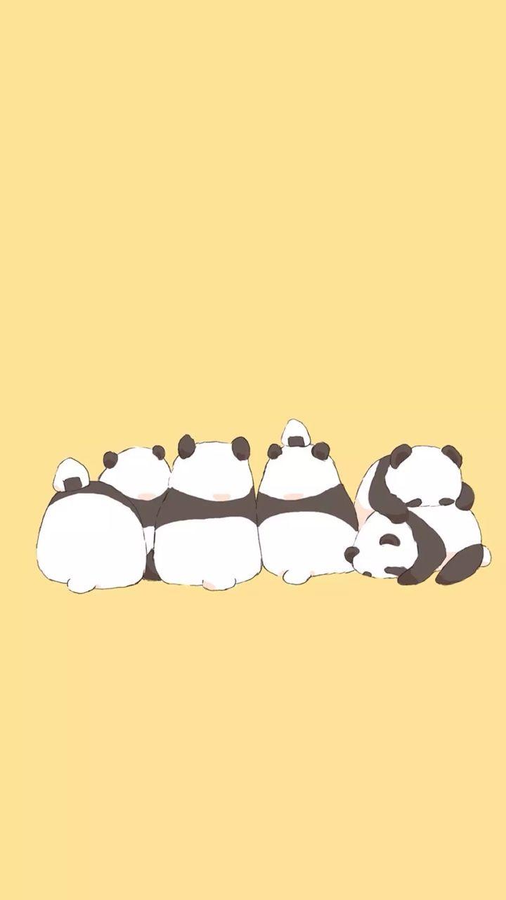 iPhone Wallpaper. Cute panda wallpaper, Panda wallpaper, Wallpaper iphone cute