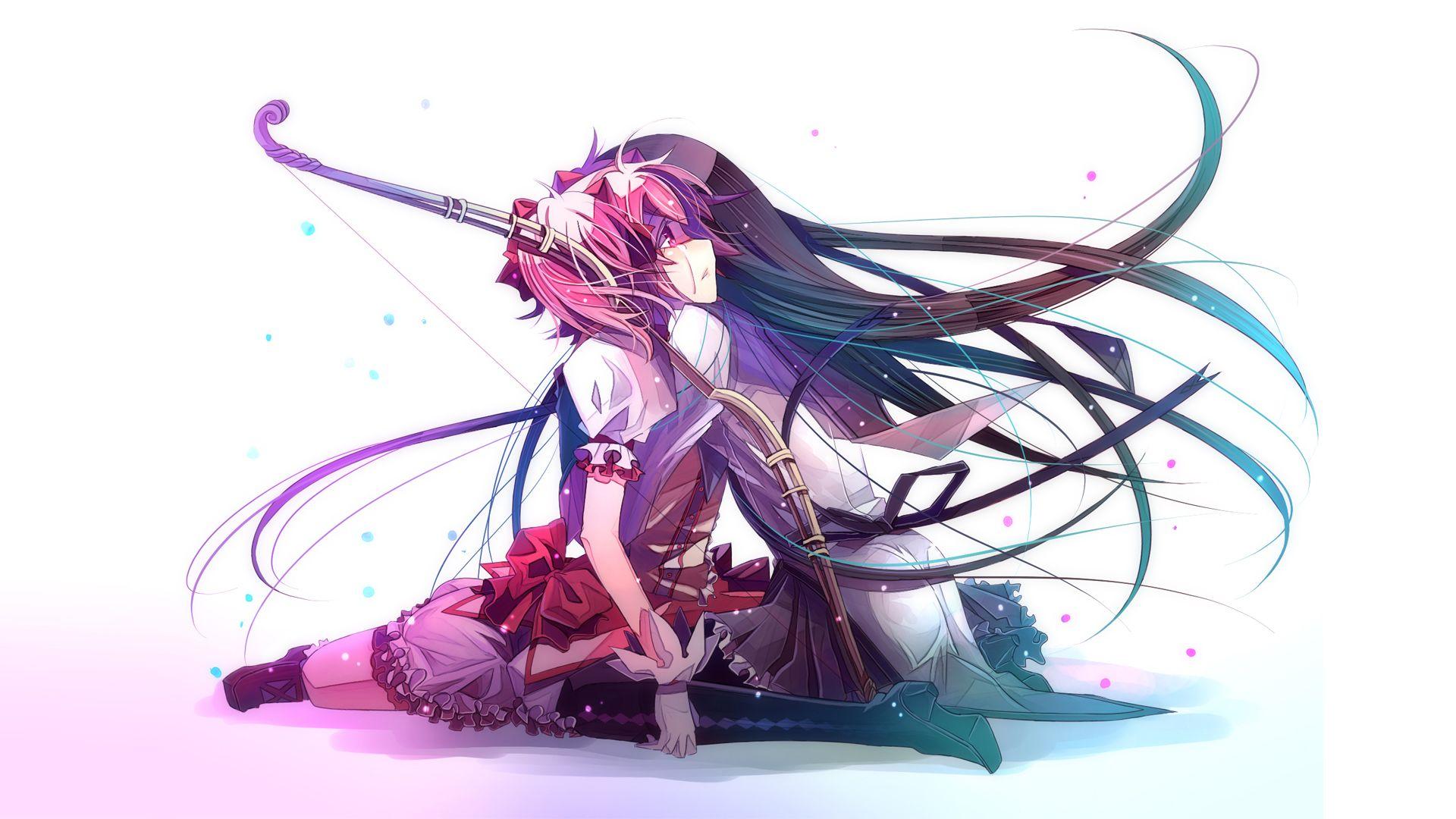 Mahou Shoujo Madoka Magica Kaname Madoka Anime Akemi Homura