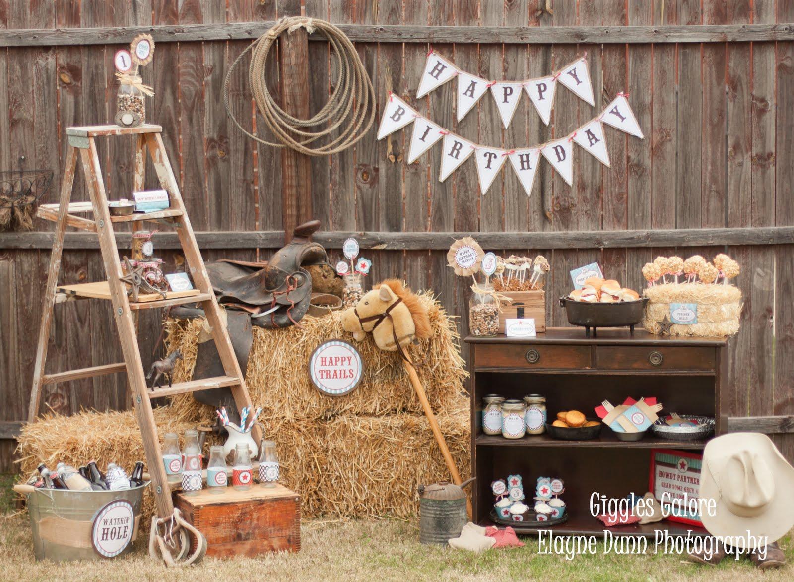 Western Theme Party Decorating Ideas