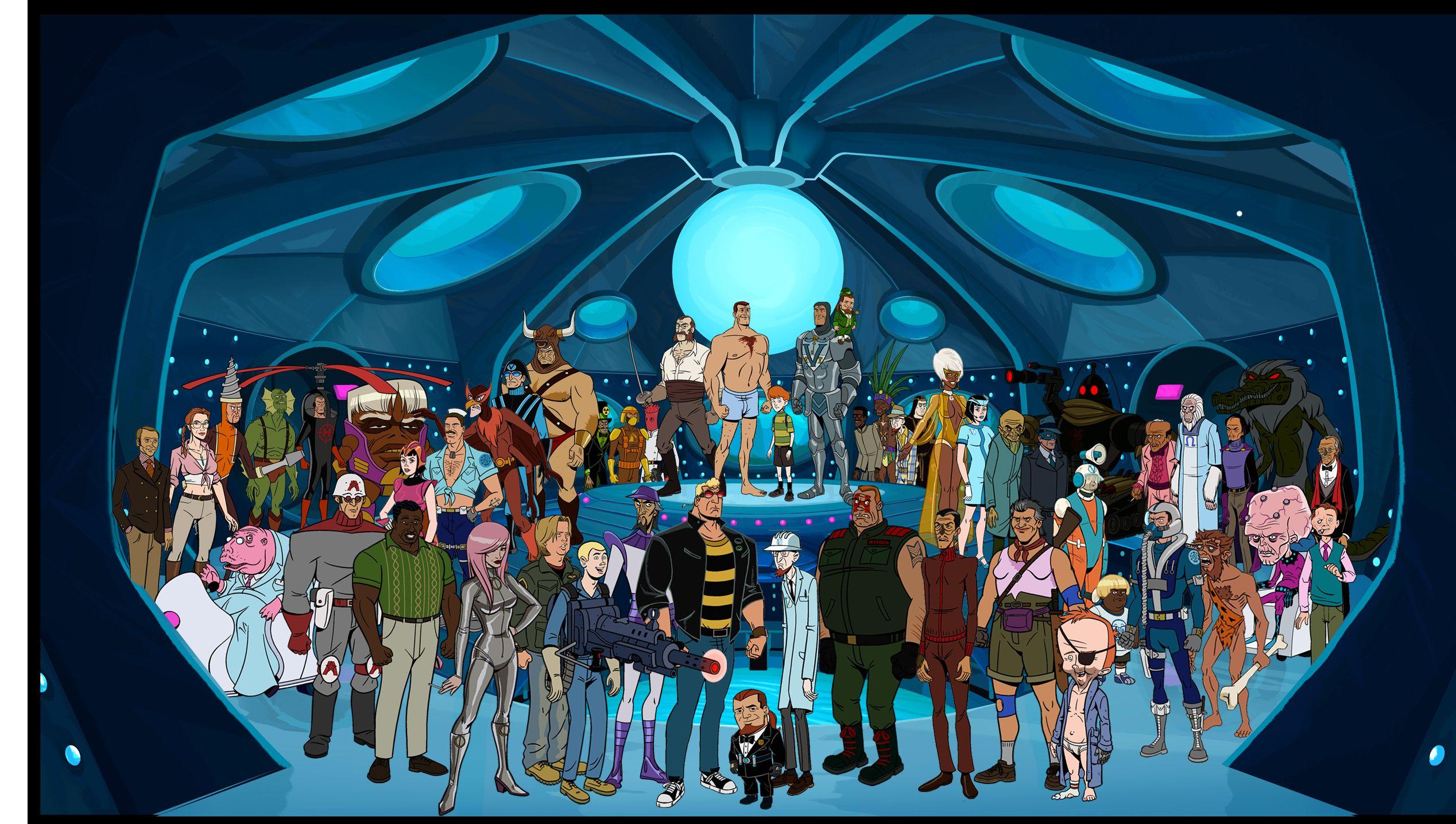 Venture Brothers image Venture Brothers Cast season 3 HD wallpaper