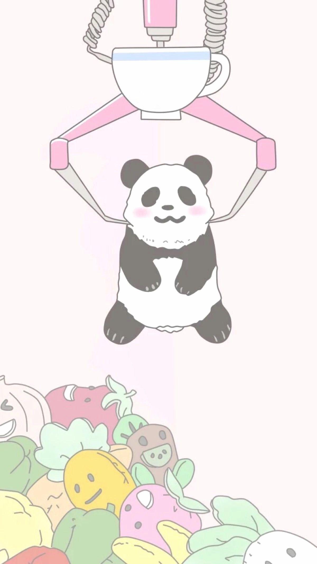 Cute Panda Drawing Wallpaper Unique iPhone X Cute Couple Panda