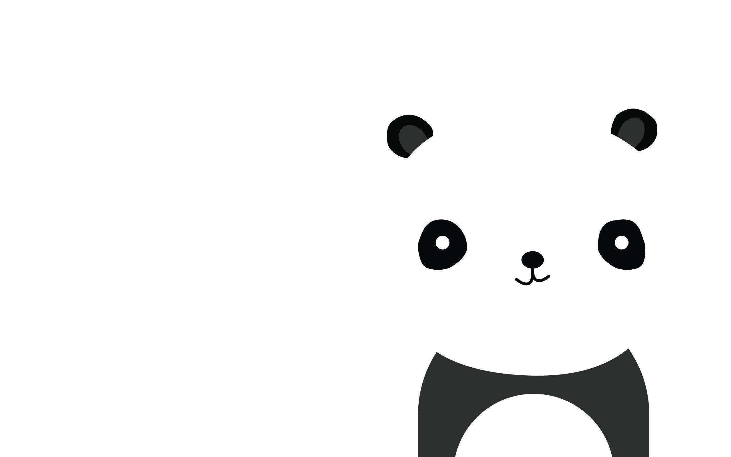 Panda, Couple, Threat, Quarrel, Green, Black, White wallpaper