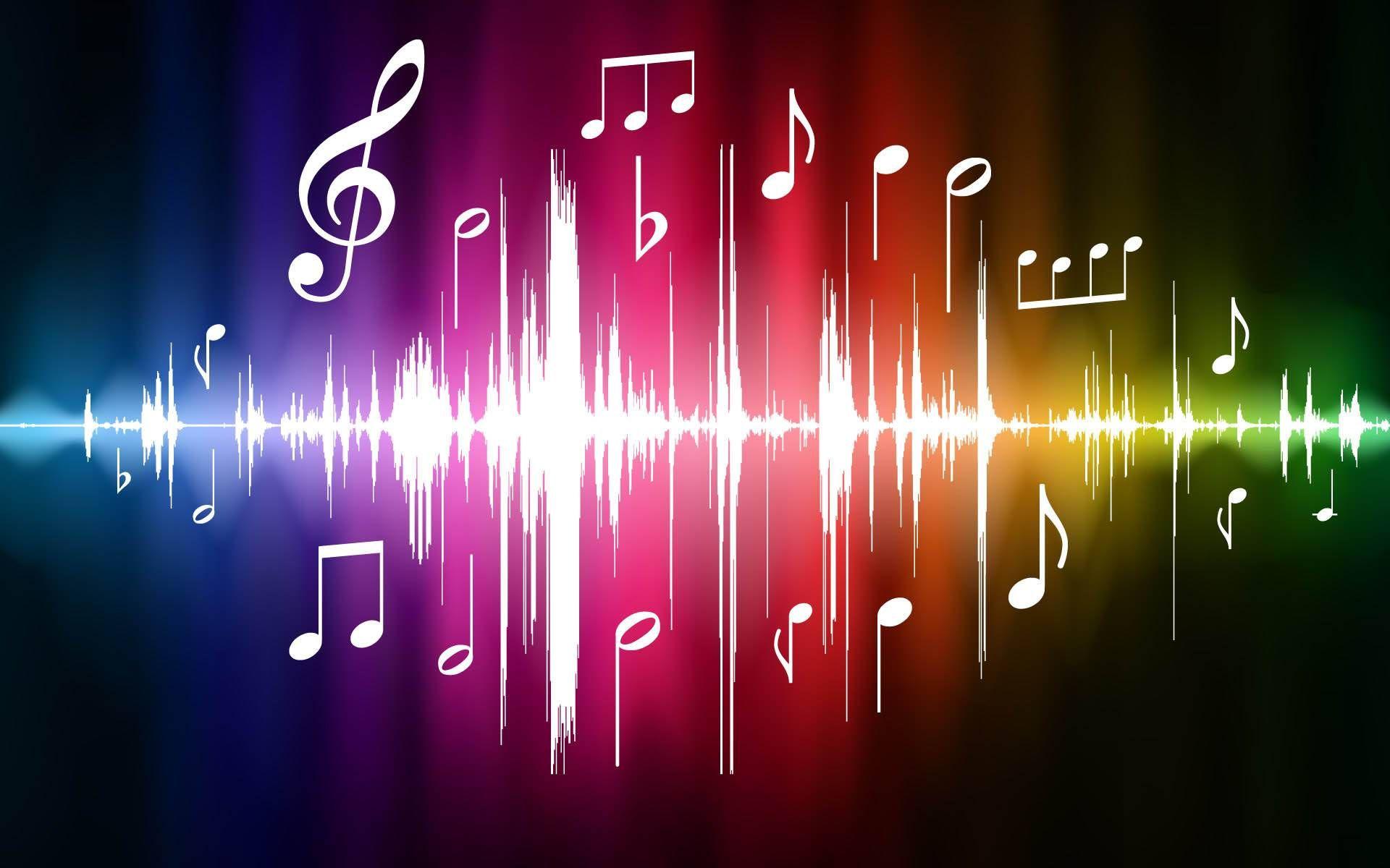 Colorful Music Notes Hq Picture 13 HD Wallpaper. Music notes background, Music wallpaper, Music background