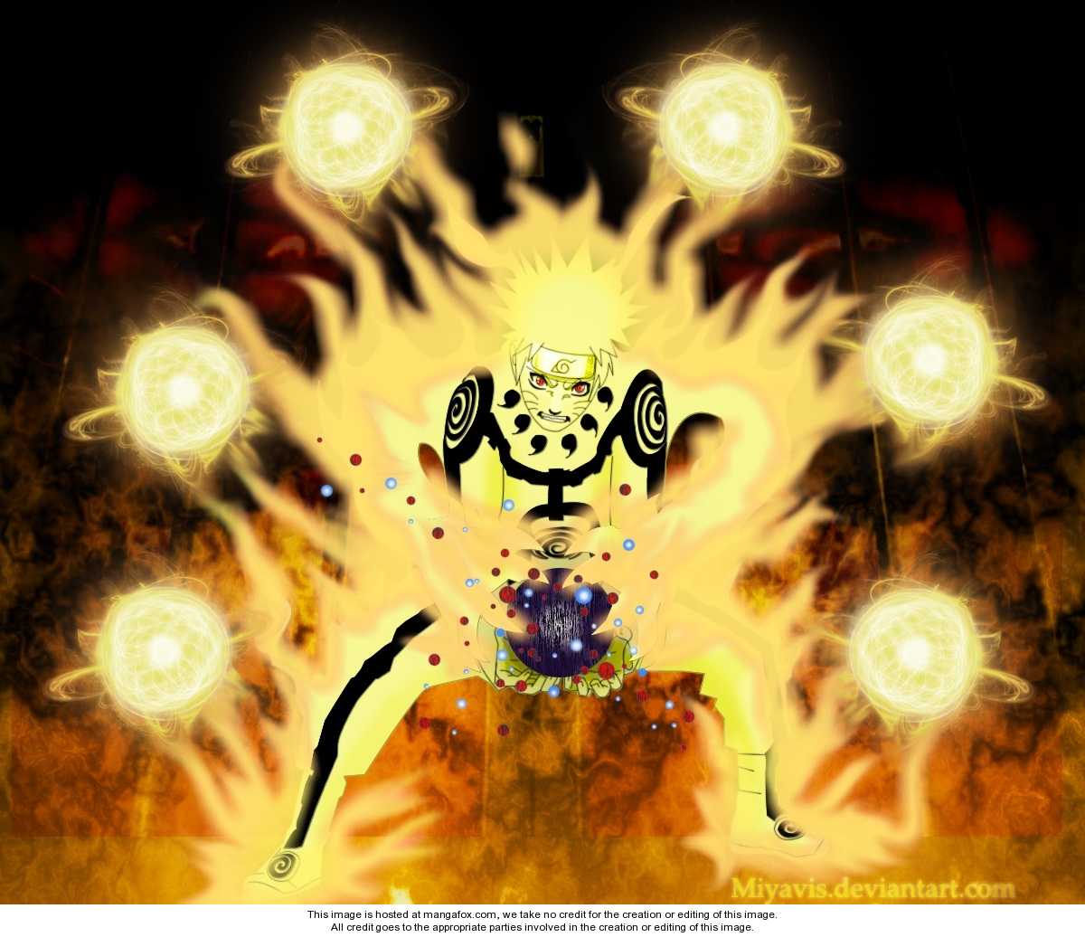 Find Wallpaper: Naruto Chakra Mode