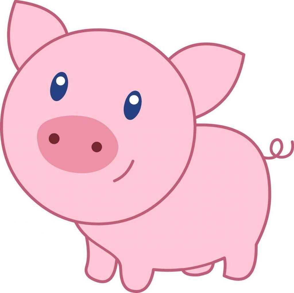 Energy Cartoon Image Of A Pig Cute 07 Wallpaper Image