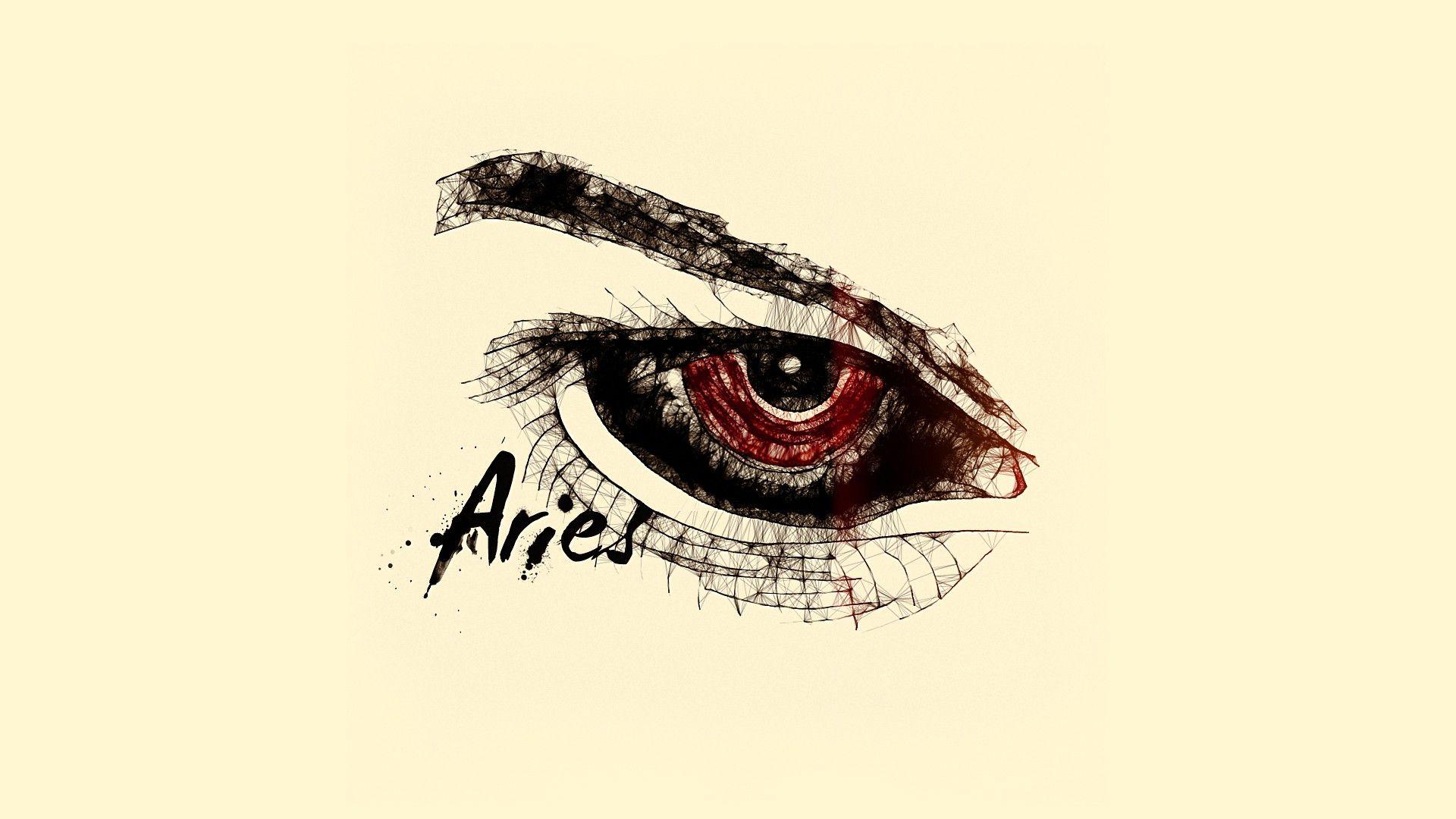 Wallpaper.wiki Red Eyes Aries Background 1920x1080 PIC WPC0011612