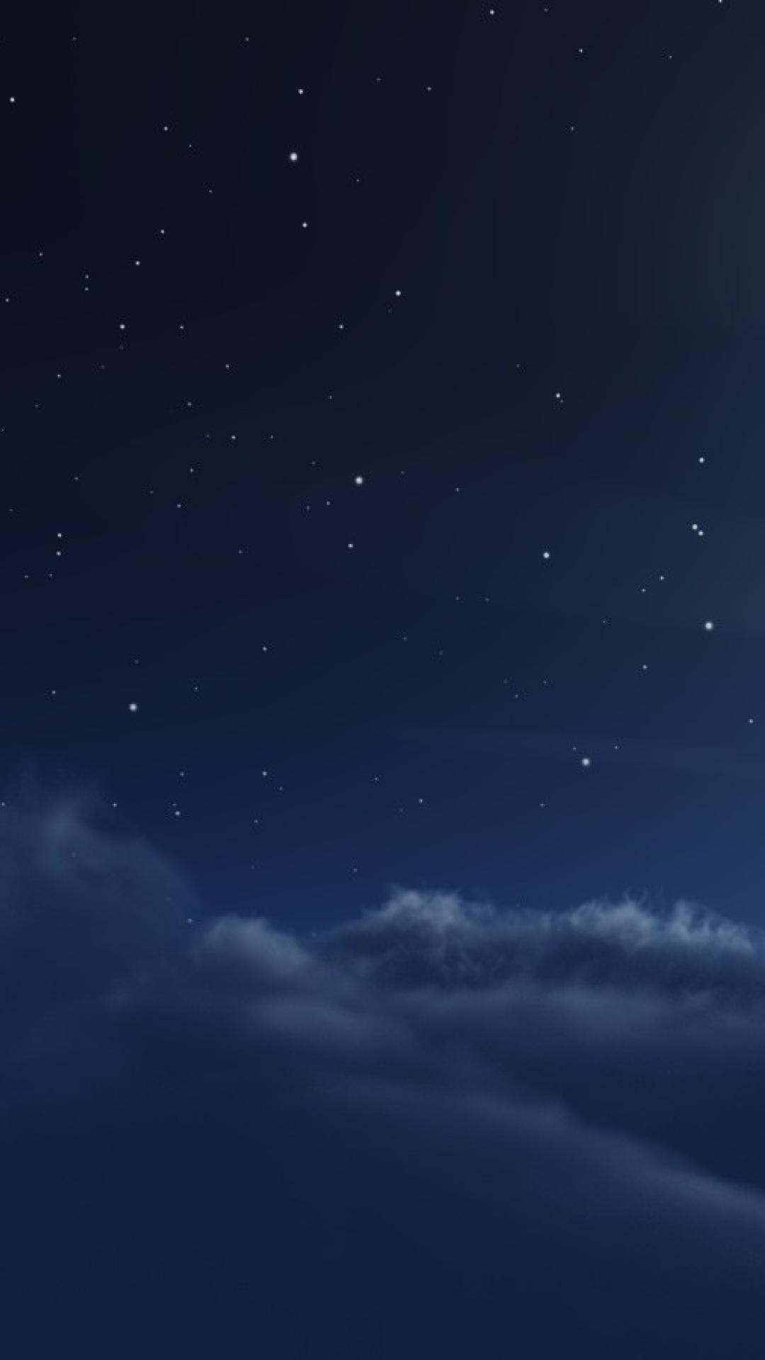 ScreenHeaven: Moon clouds night sky desktop and mobile background