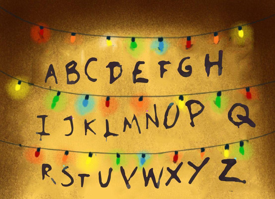 Darth Blog Alphabet Stranger Things Wallpaper Hd