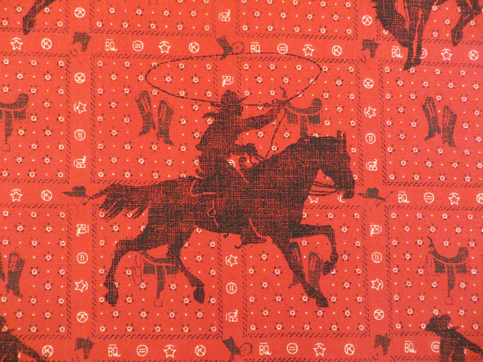 Cowboy bandana print by P.Kaufmann, Welcome Home Fabric