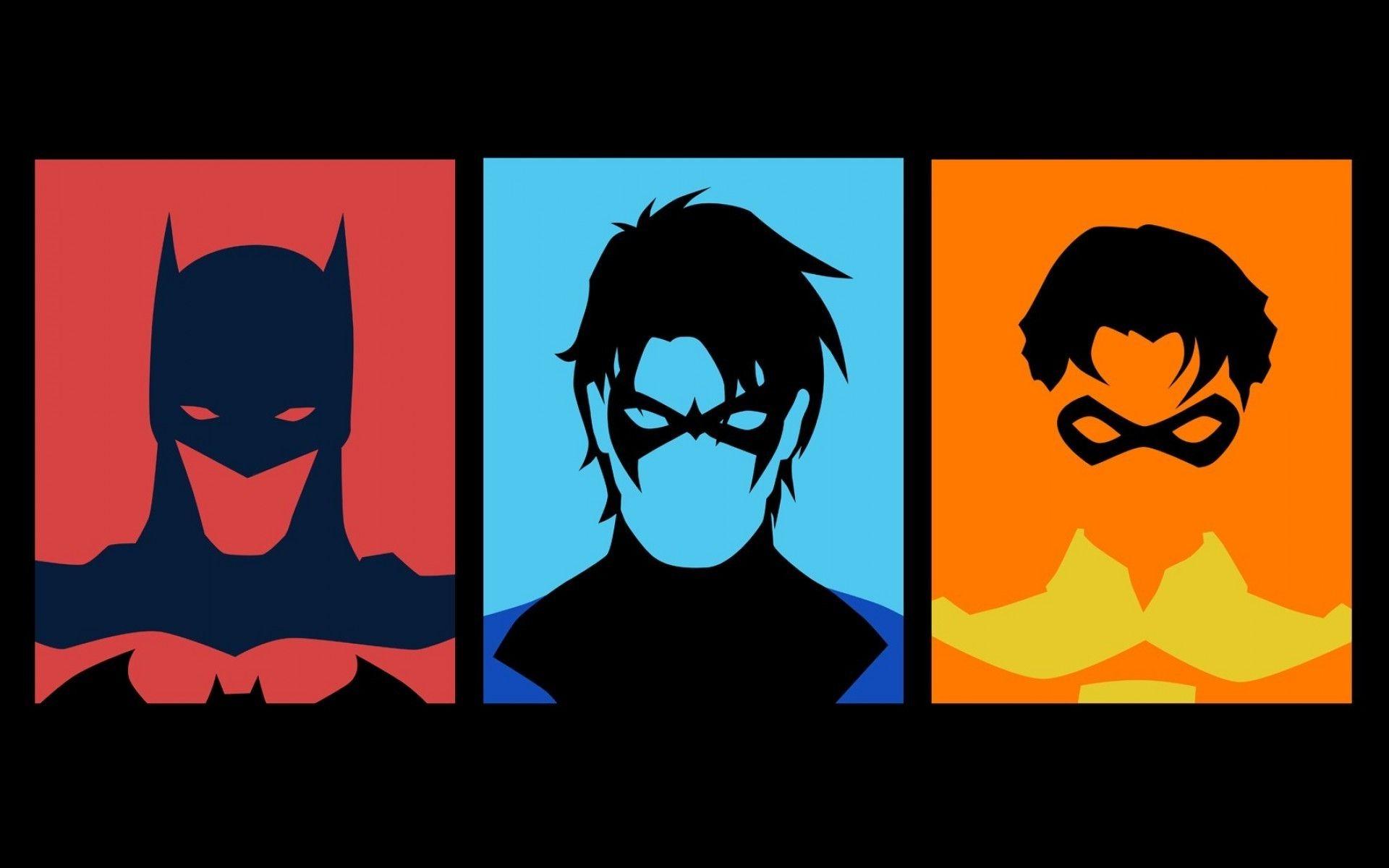 Batman, DC Comics, Nightwing, Robin .wallup.net