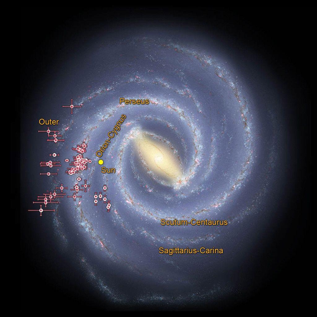Space Image. Tracing the Arms of our Milky Way Galaxy