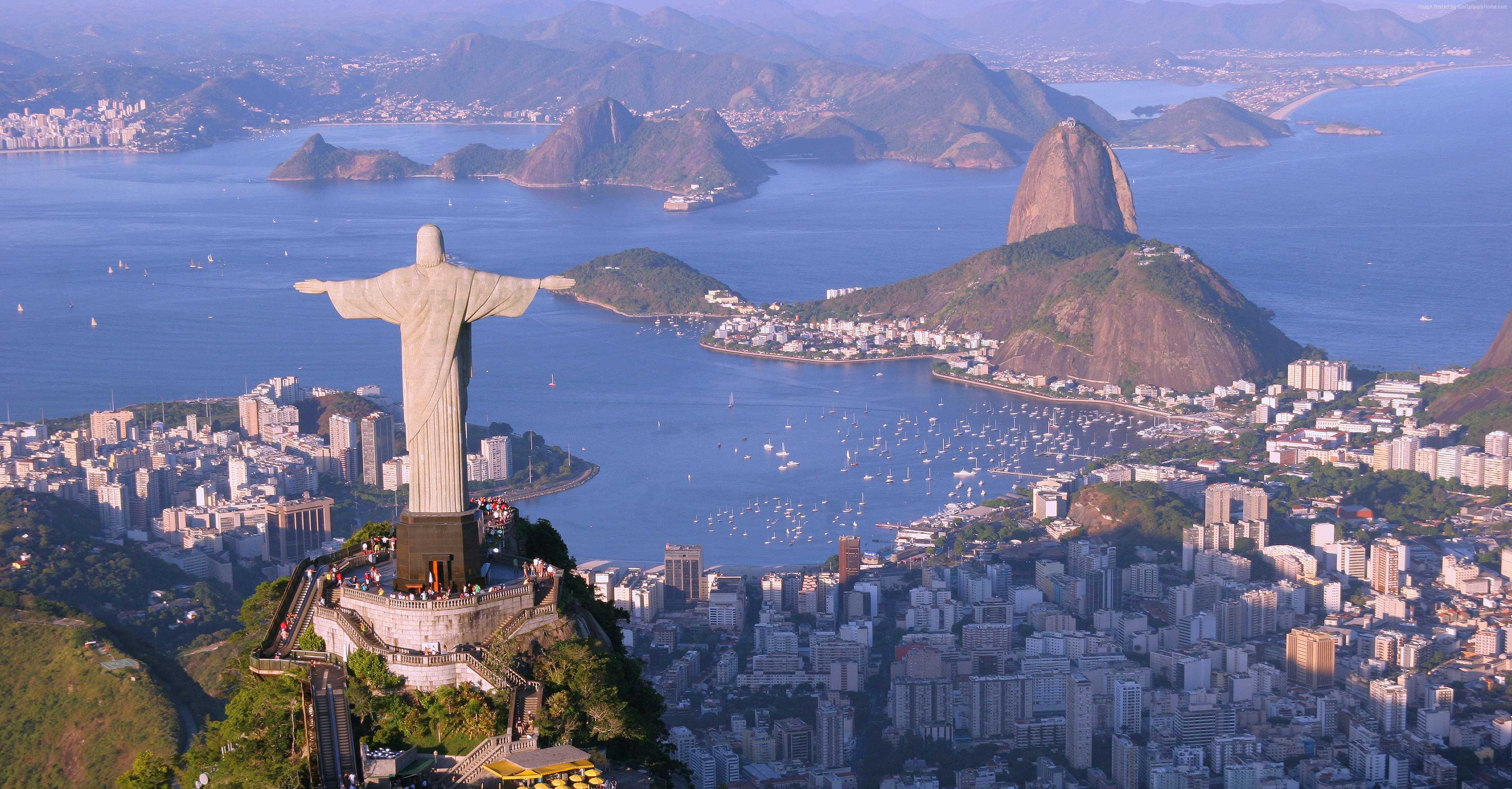 Wallpaper HD Of Christ The Redeemer Rio De Janeiro Brazil Tourism