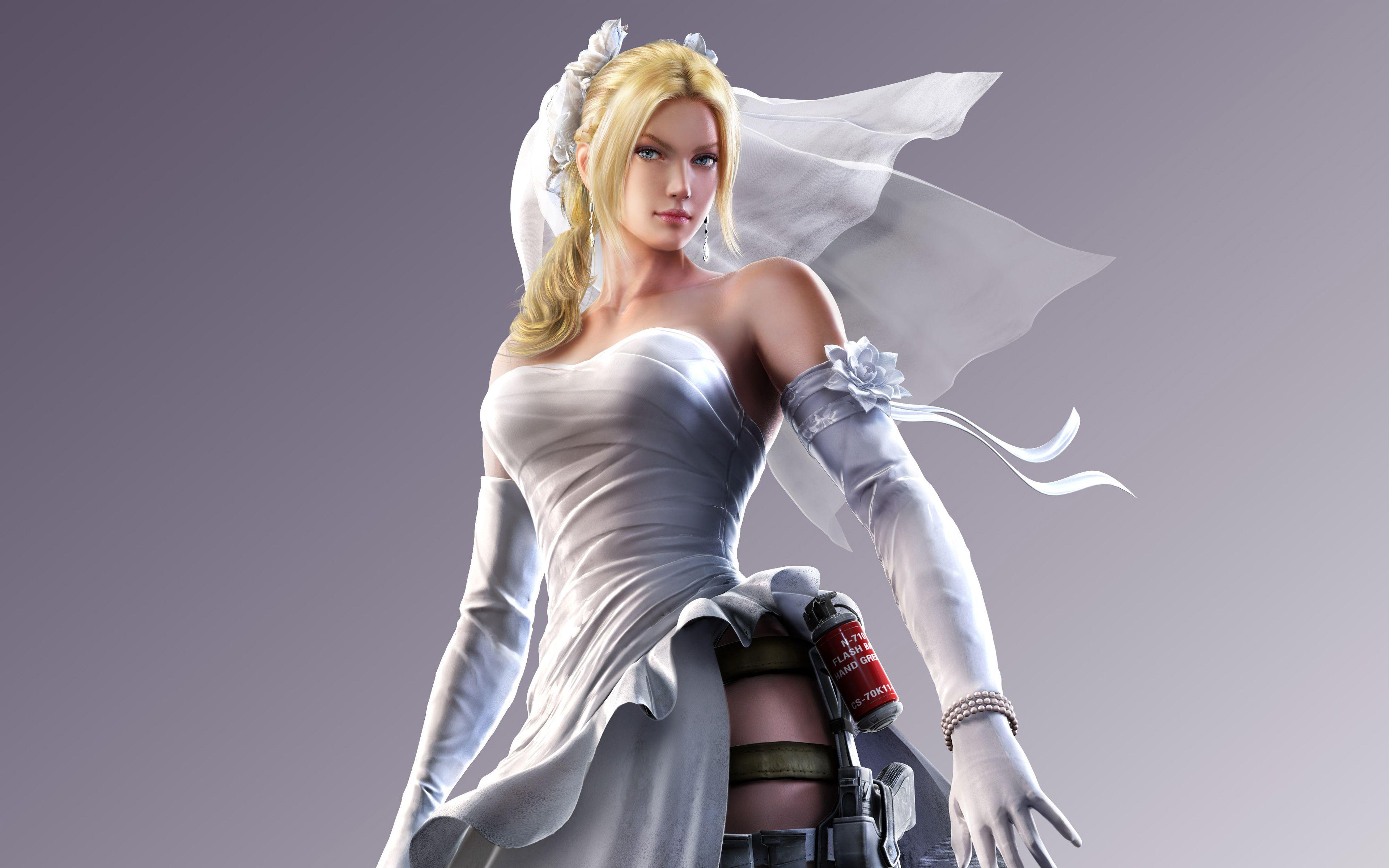 Wallpaper Street Fighter X Tekken Nina Williams Catwoman, Fighter