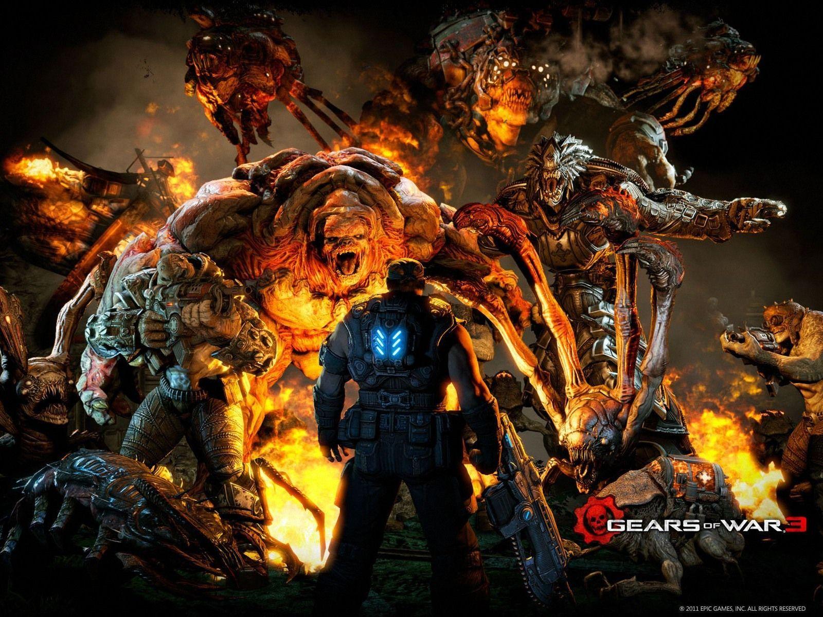 Gears Of War 3 HD wallpaper 1600x1200 Wallpaper, 1600x1200. Best