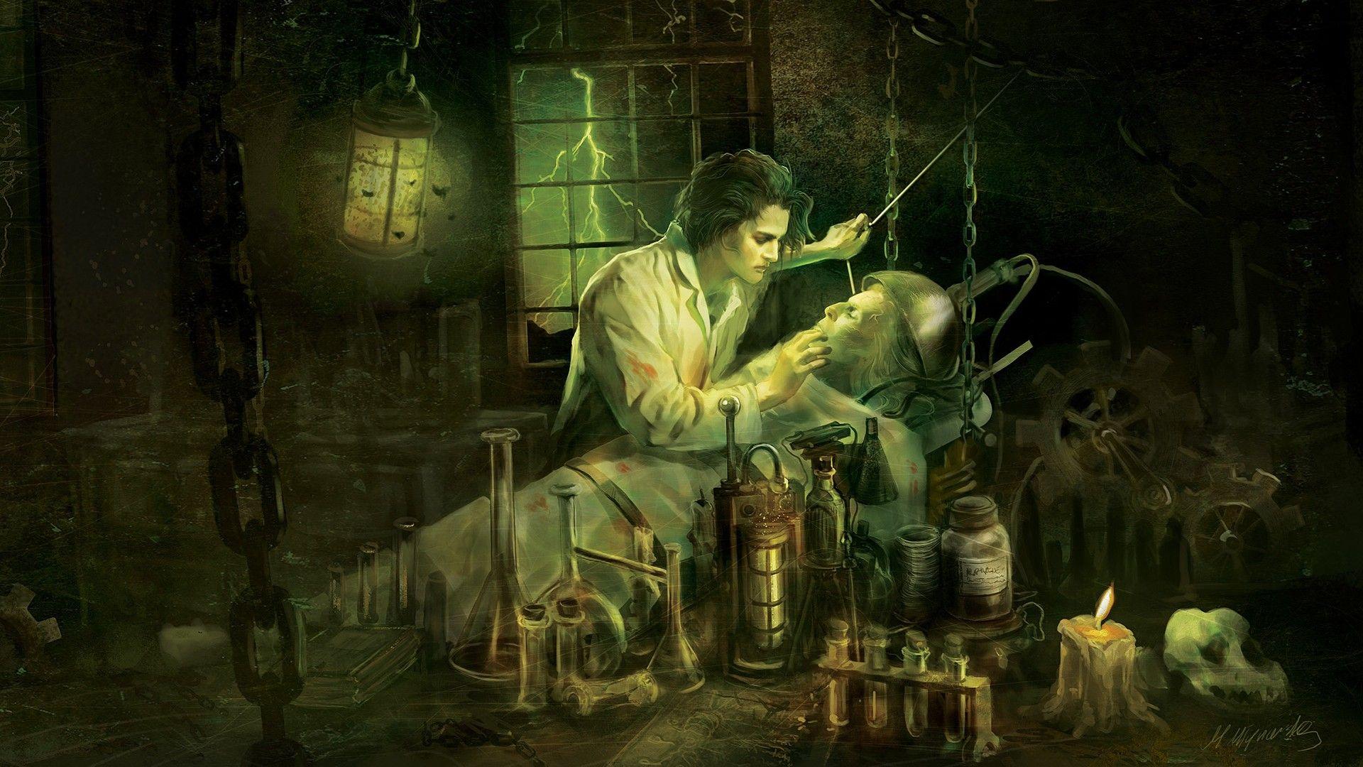 Download the Frankenstein Lab Wallpaper, Frankenstein Lab iPhone