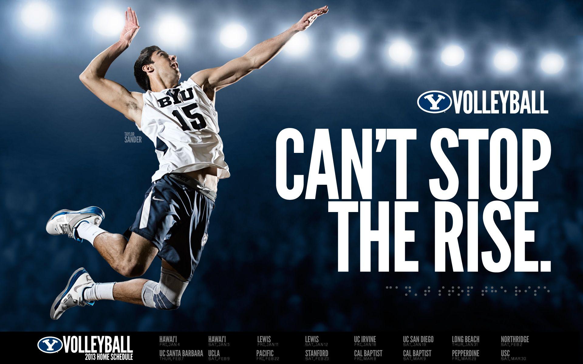 Latest Men's Volleyball Wallpaper. BYU Cougar Club