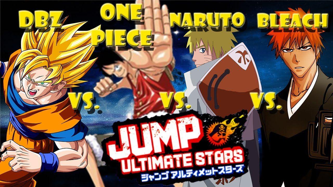 Jump! Ultimate Stars v. One Piece v. Naruto v. Bleach 720p