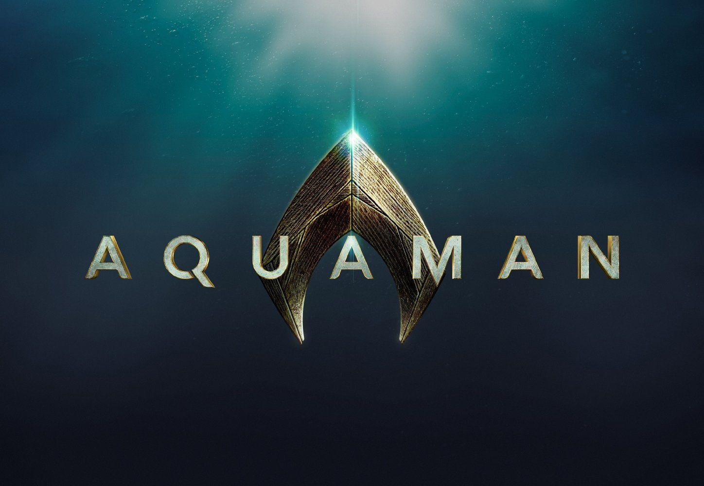 Aquaman (2018) image Aquaman (2018) Movie Logo HD wallpaper